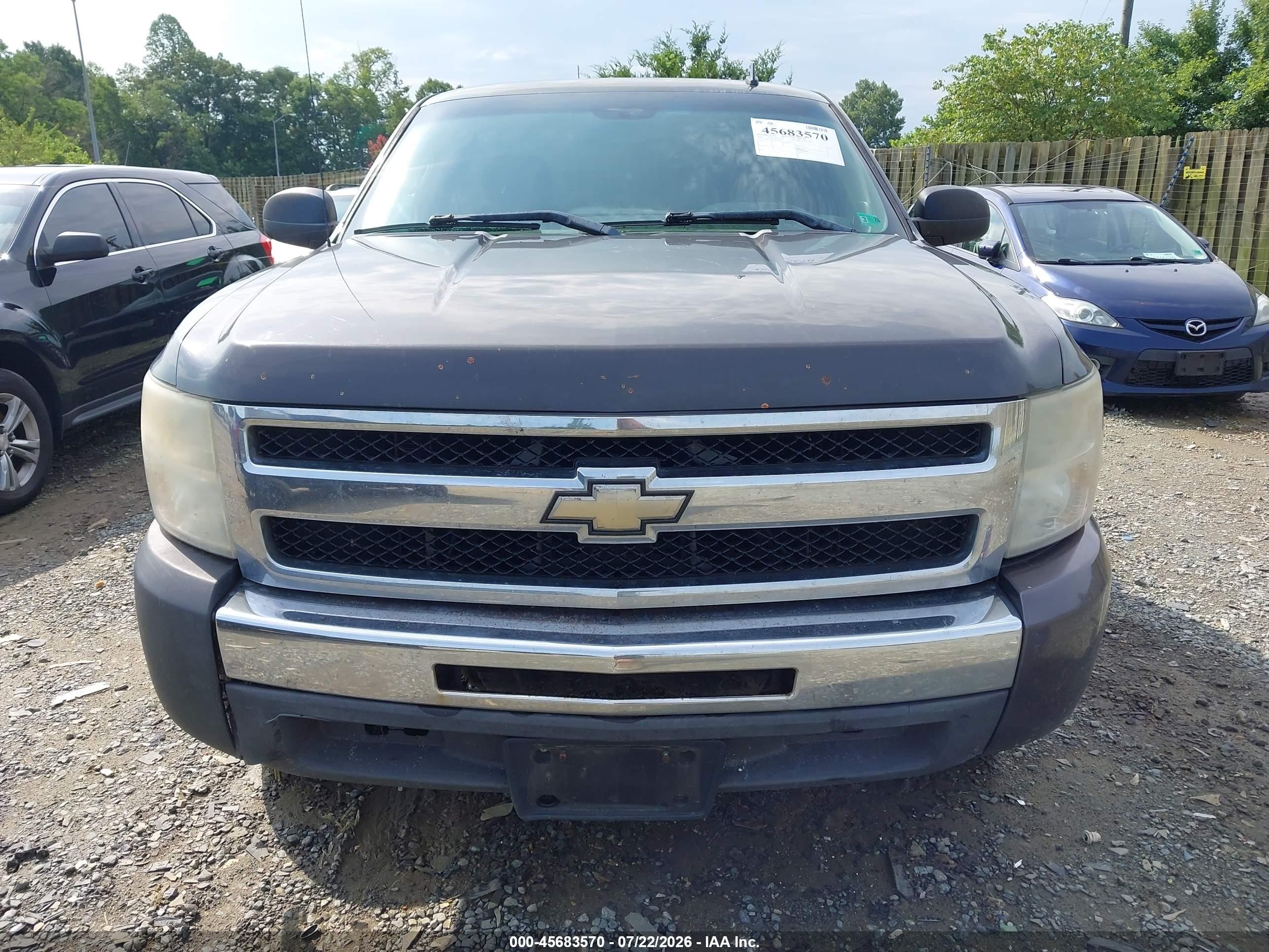 2010 Chevrolet Silverado 1500 Lt Gray vin: 1GCPCSE0XAZ287306