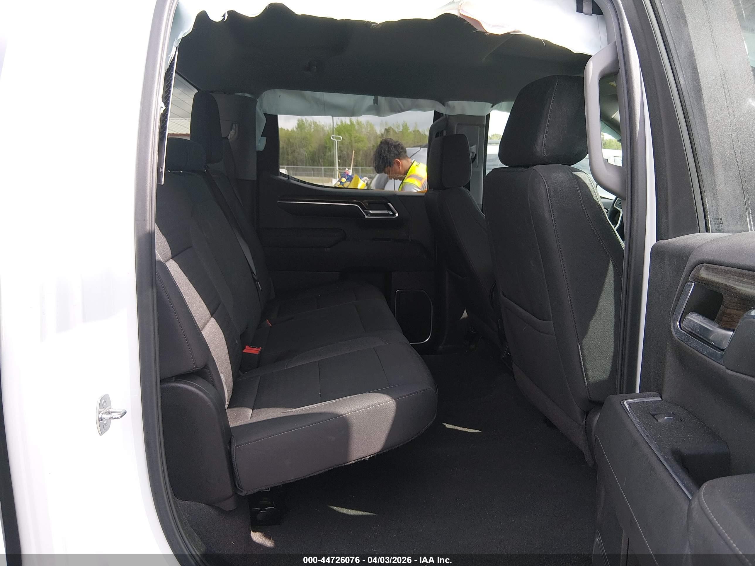 2023 Chevrolet Silverado 1500 4wd  Short Bed Lt With 2fl Белый vin: 1GCPDKEK0PZ120038