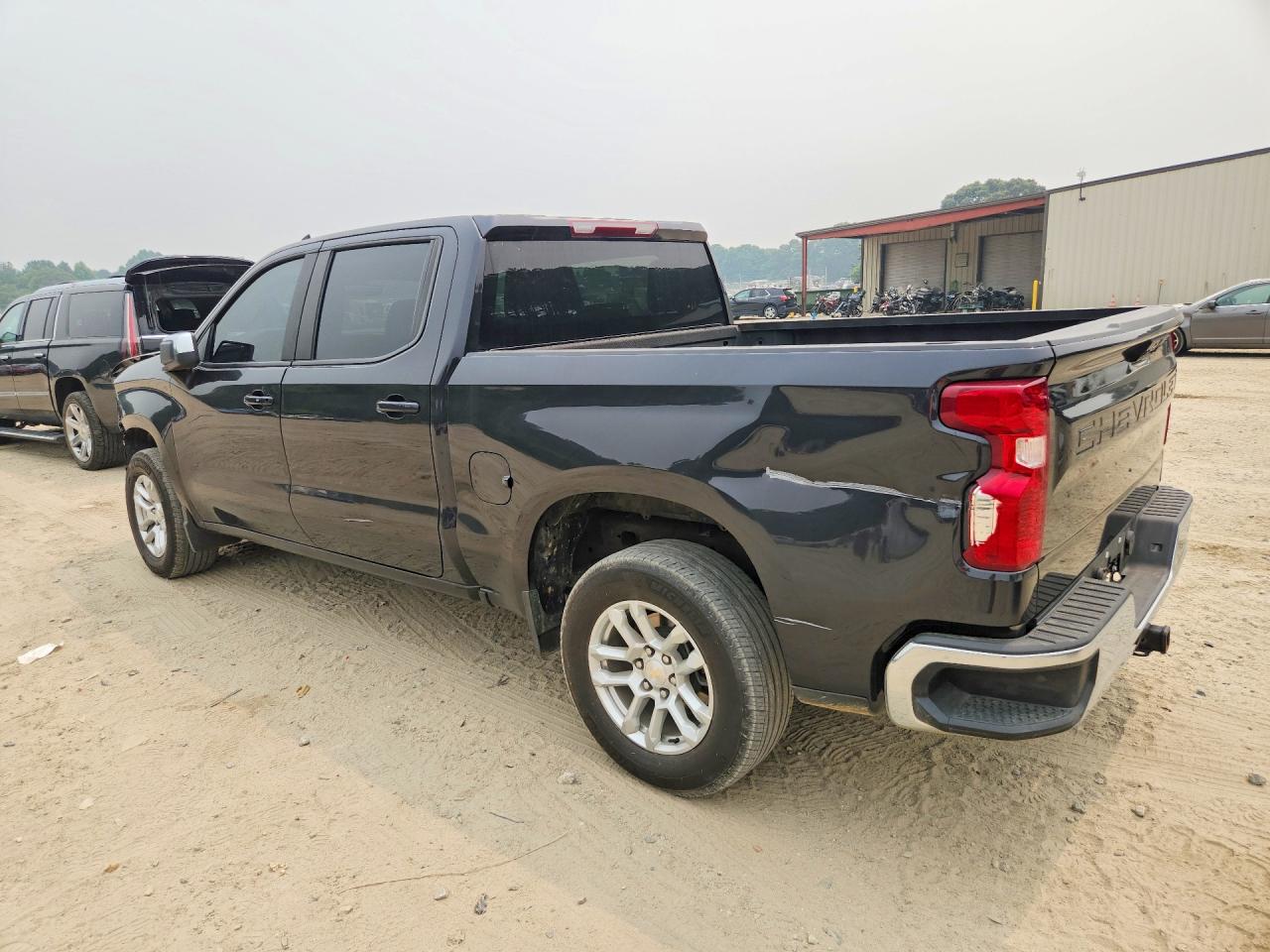 2024 Chevrolet Silverado K1500 Lt-l Black vin: 1GCPDKEKXRZ333176