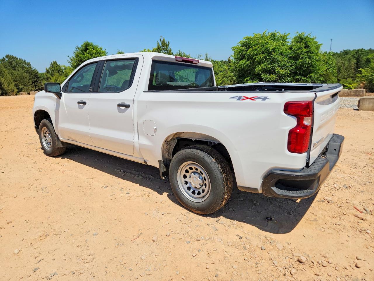2025 Chevrolet Silverado K1500 White vin: 1GCPKAEK1SZ155129