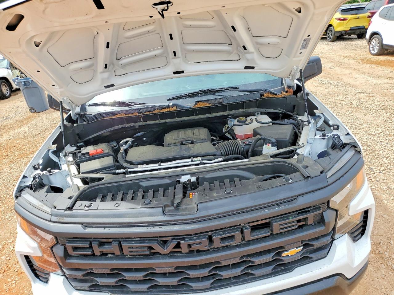 2025 Chevrolet Silverado K1500 White vin: 1GCPKAEK1SZ155129