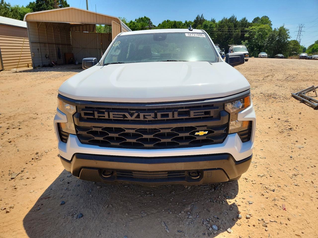 2025 Chevrolet Silverado K1500 White vin: 1GCPKAEK1SZ155129