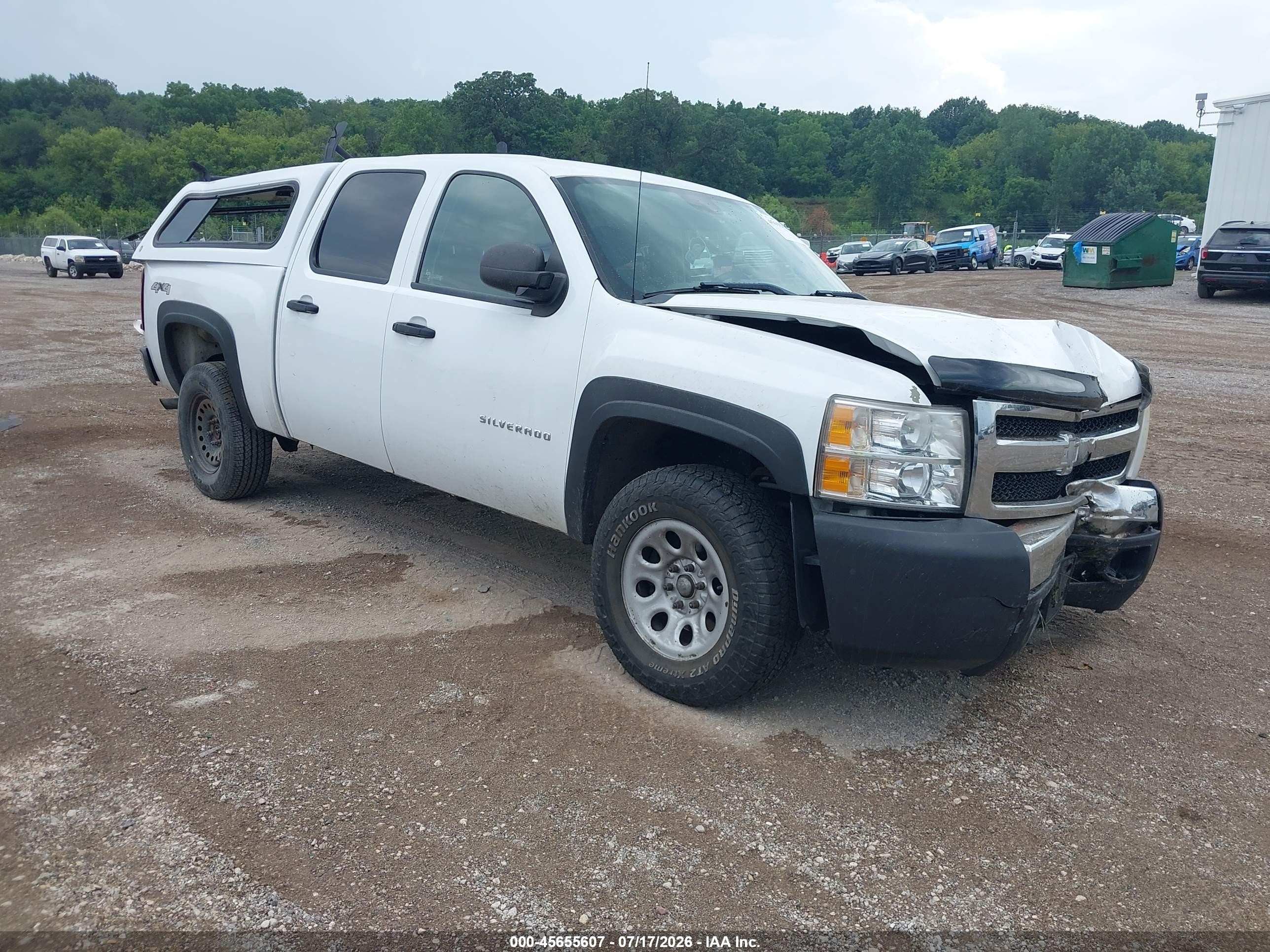 2011 Chevrolet Silverado 1500 Work Truck Белый vin: 1GCPKPE37BF185510