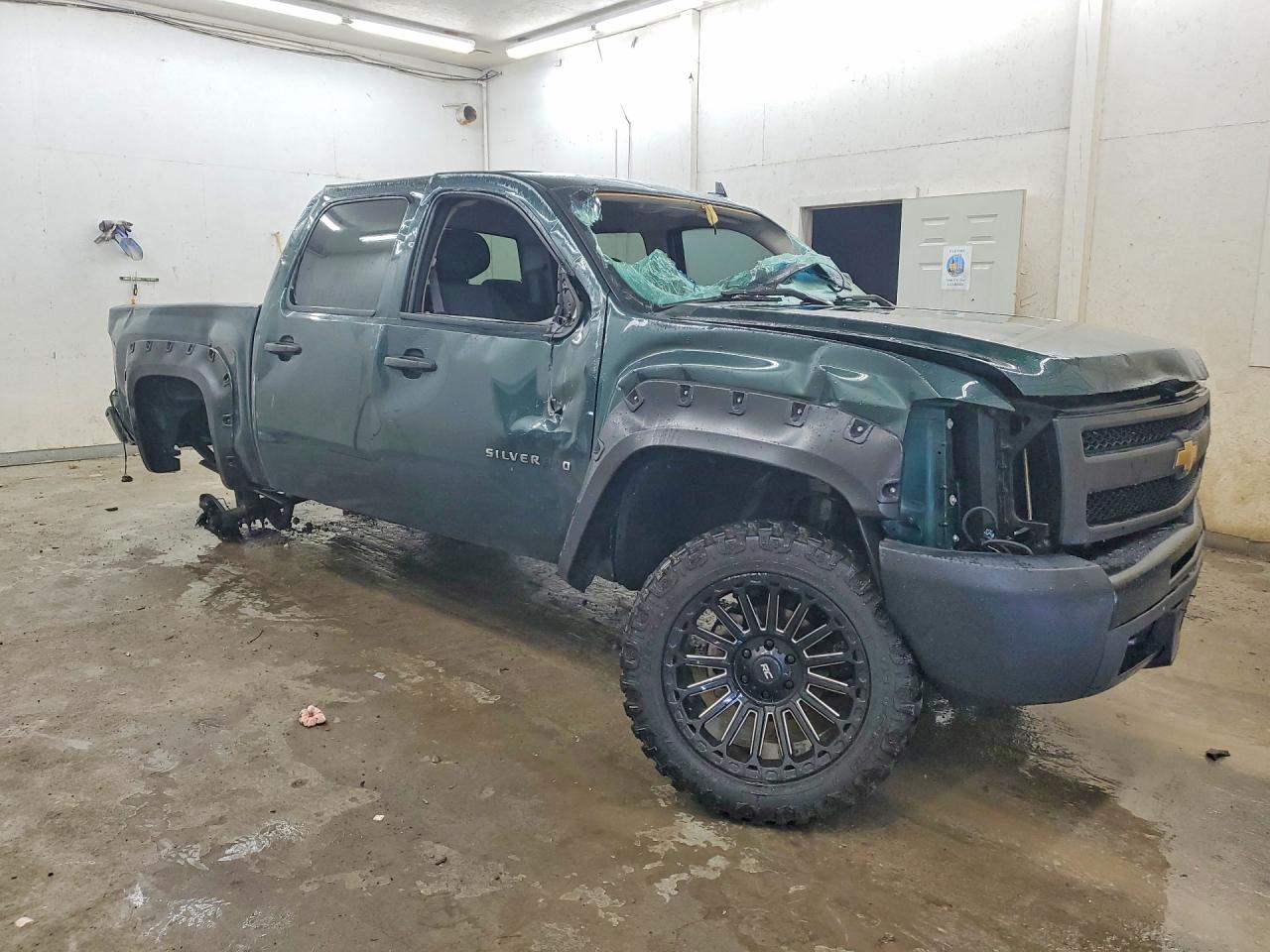 2012 Chevrolet Silverado K1500 Green vin: 1GCPKPE78CF117706