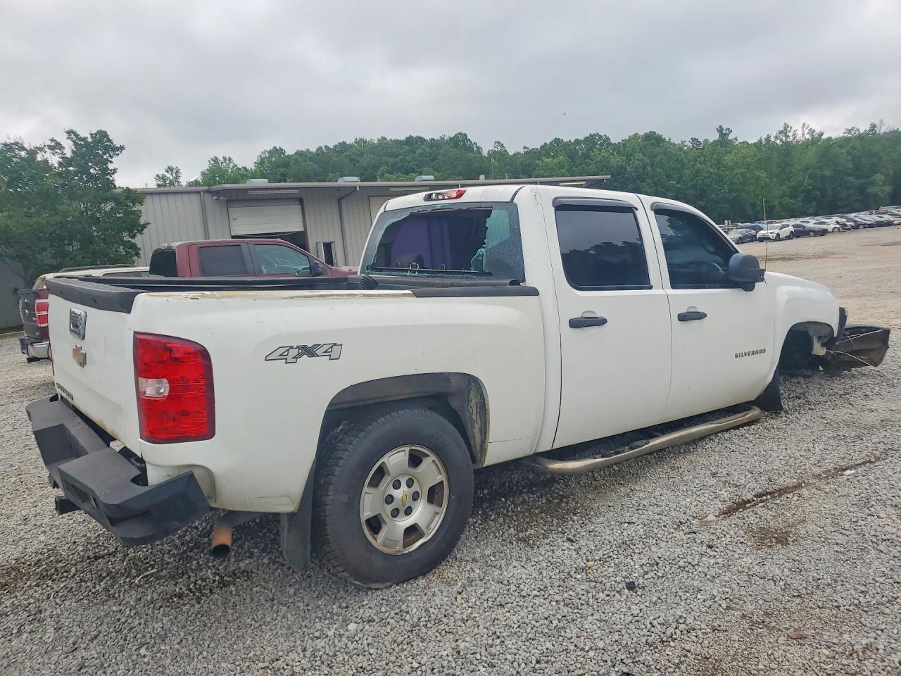 2012 Chevrolet Silverado K1500 White vin: 1GCPKPE79CF140525