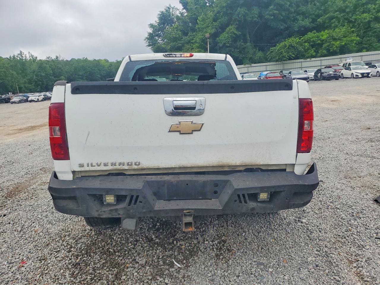 2012 Chevrolet Silverado K1500 White vin: 1GCPKPE79CF140525