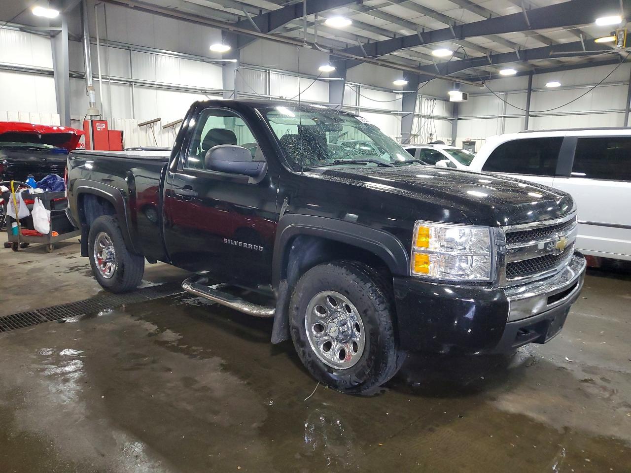 2010 Chevrolet Silverado K1500 Black vin: 1GCPKPEA5AZ258272