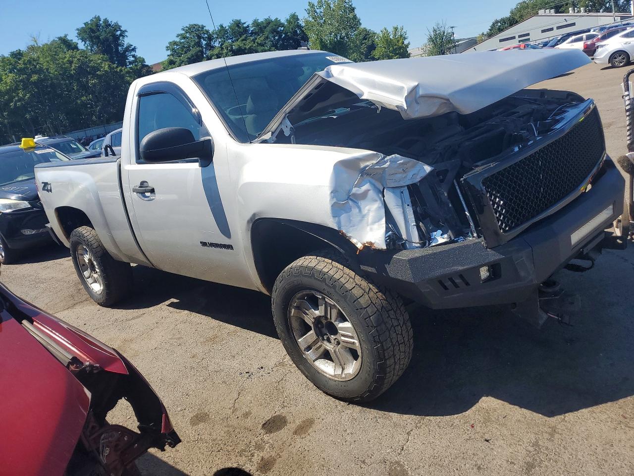 2010 Chevrolet Silverado K1500 Lt Серый vin: 1GCPKSE03AZ154969