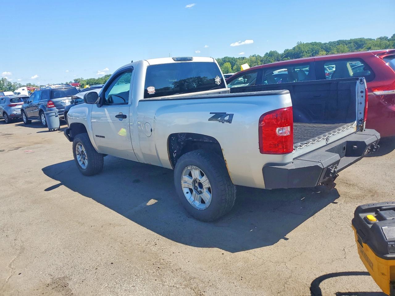 2010 Chevrolet Silverado K1500 Lt Серый vin: 1GCPKSE03AZ154969
