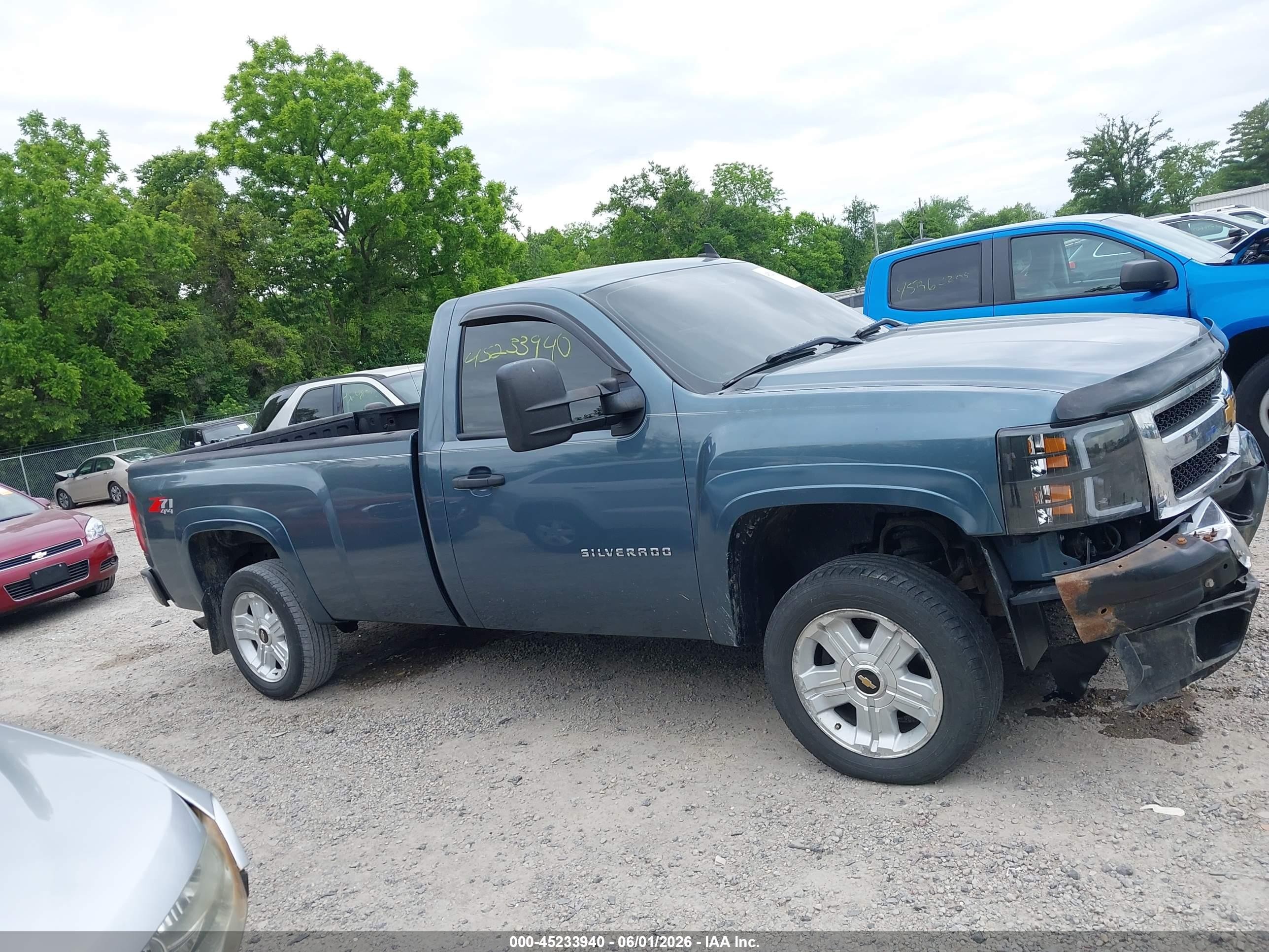 2010 Chevrolet Silverado 1500 Lt Turquoise vin: 1GCPKSE03AZ258832