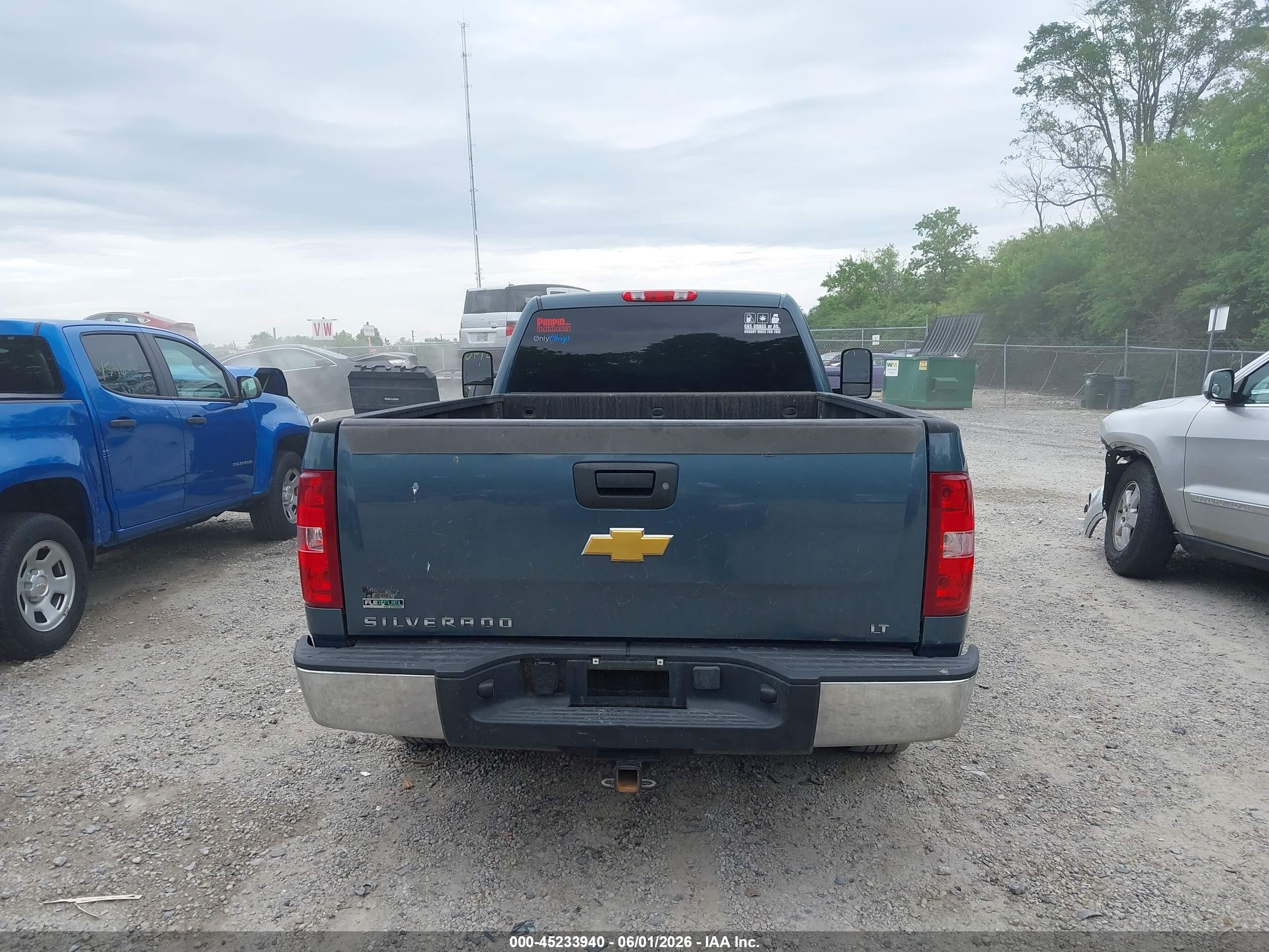2010 Chevrolet Silverado 1500 Lt Turquoise vin: 1GCPKSE03AZ258832