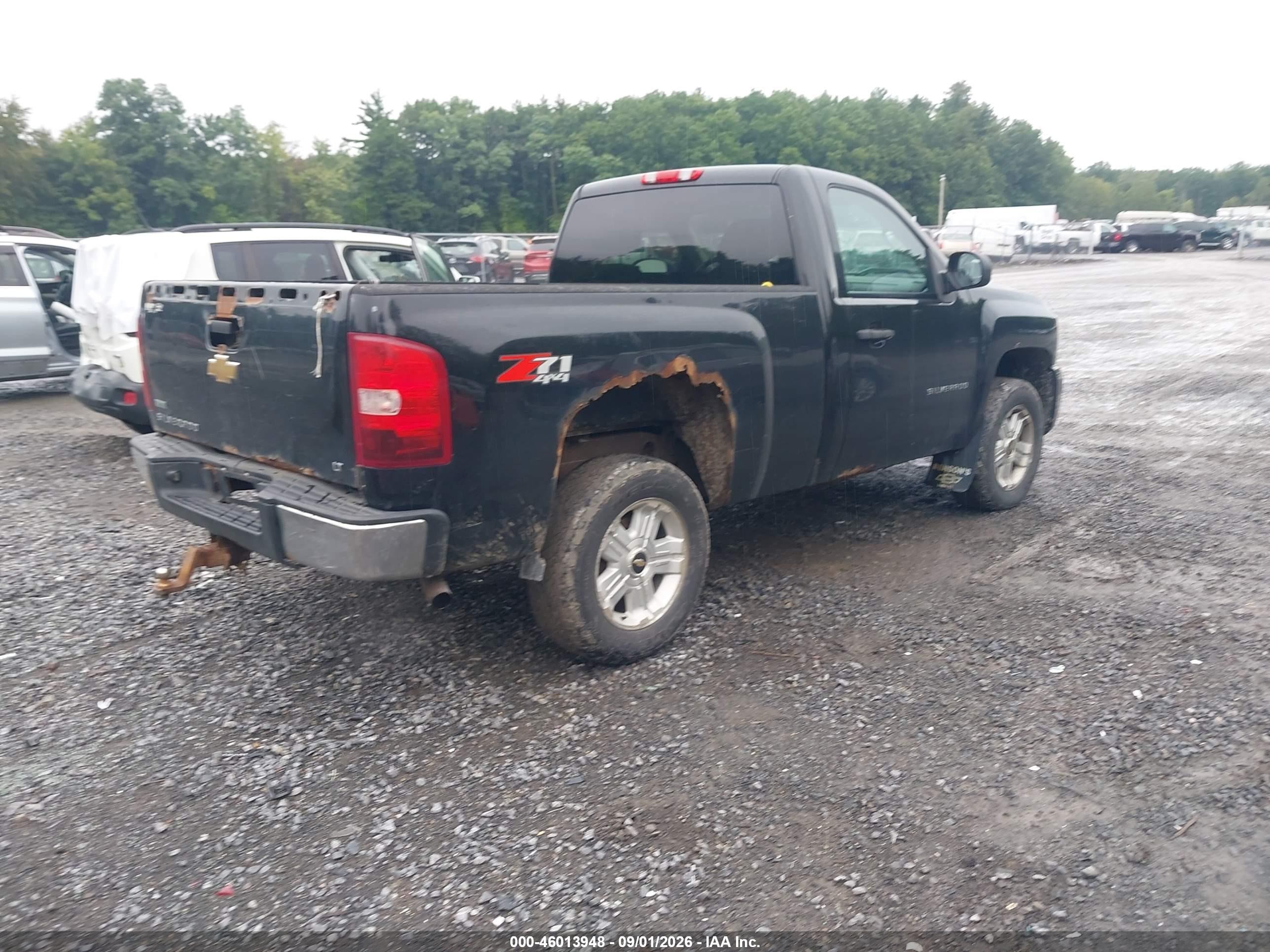 2010 Chevrolet Silverado 1500 Lt Black vin: 1GCPKSE04AZ268768