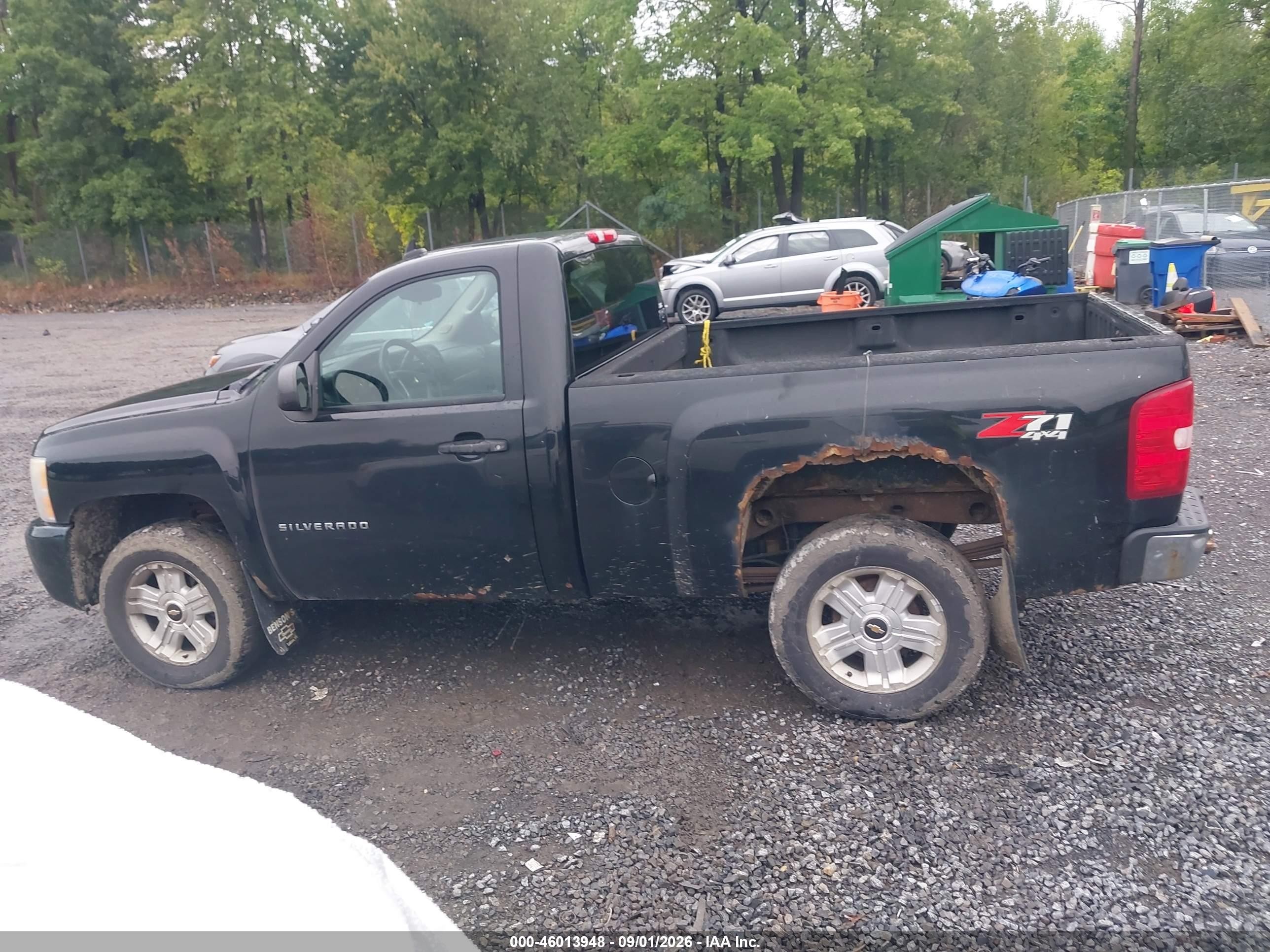 2010 Chevrolet Silverado 1500 Lt Black vin: 1GCPKSE04AZ268768