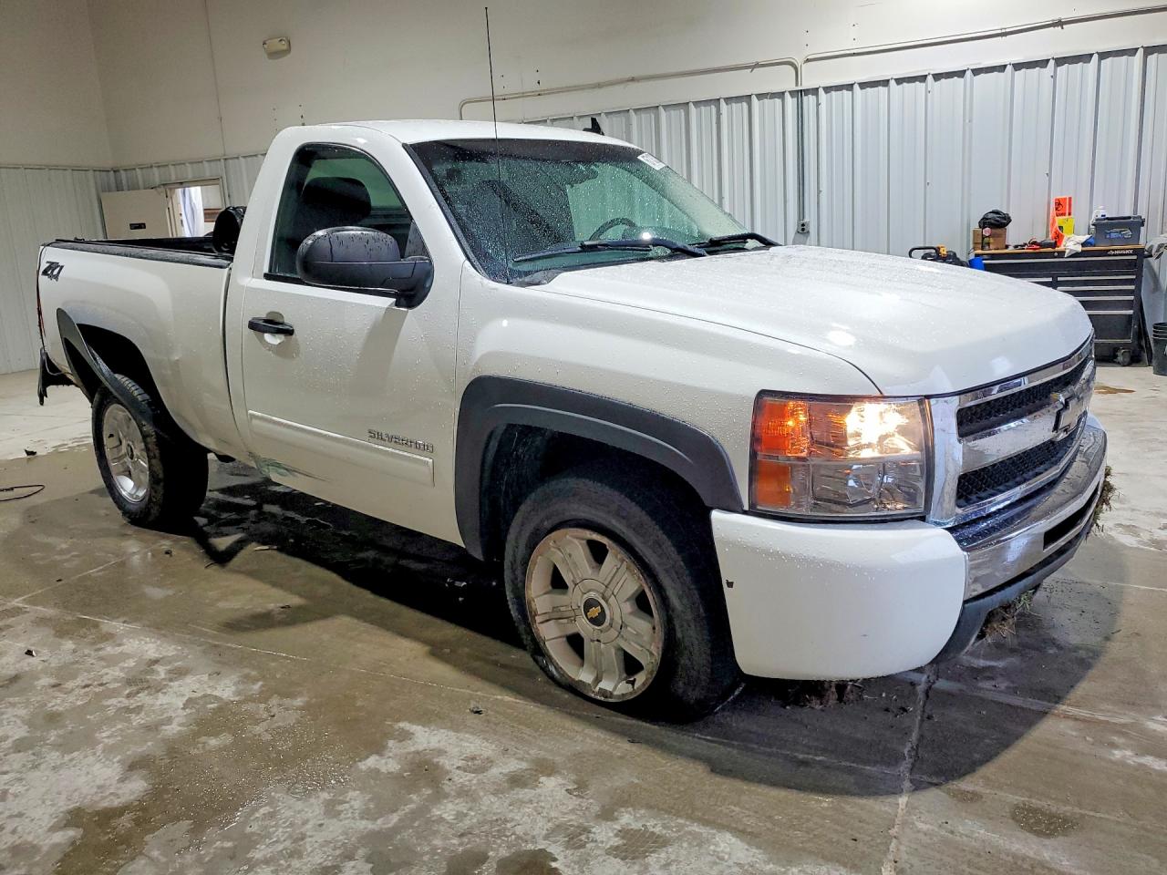 2010 Chevrolet Silverado K1500 Lt Белый vin: 1GCPKSE09AZ271116