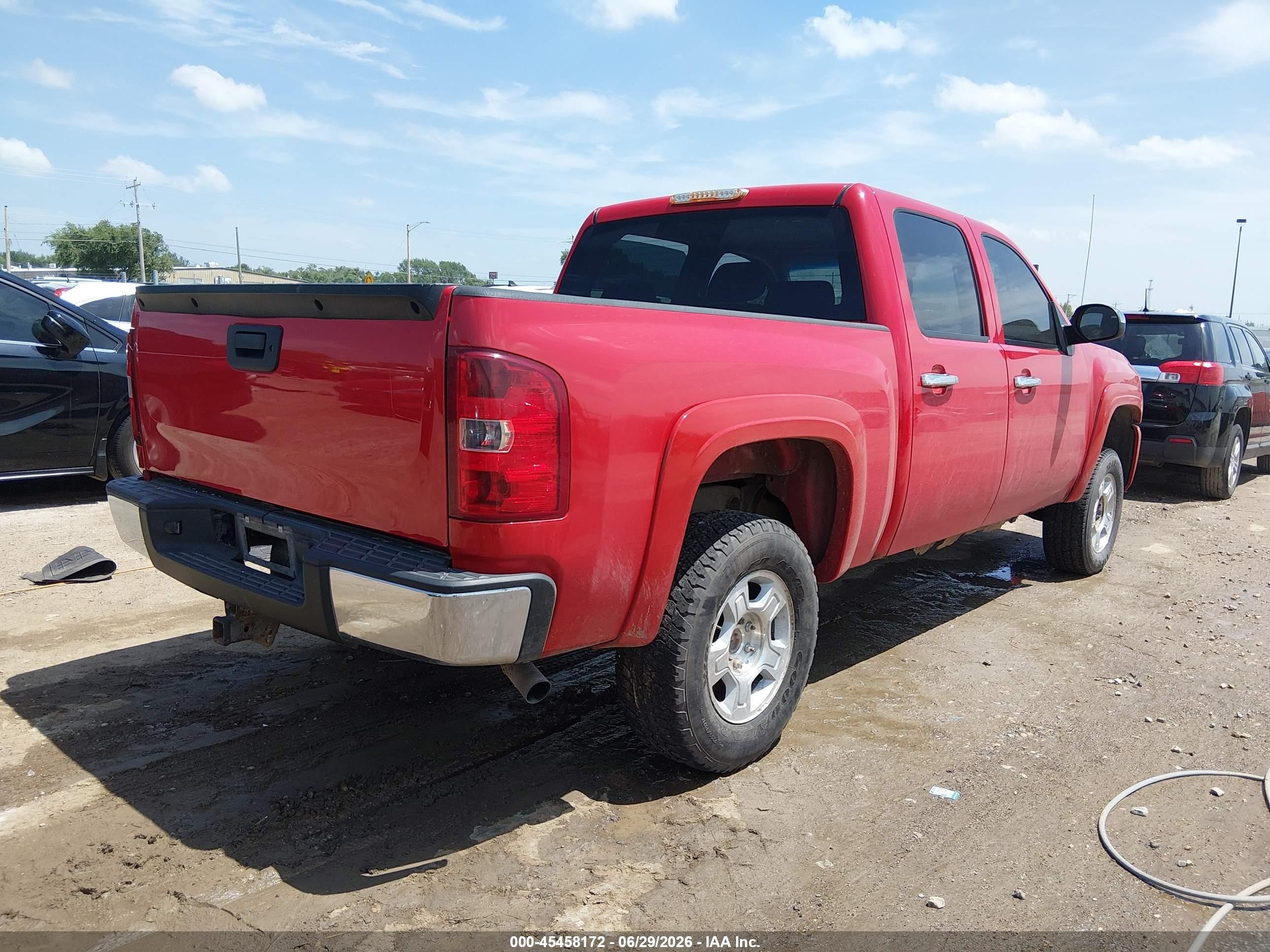 2011 Chevrolet Silverado 1500 Lt Red vin: 1GCPKSE30BF157664