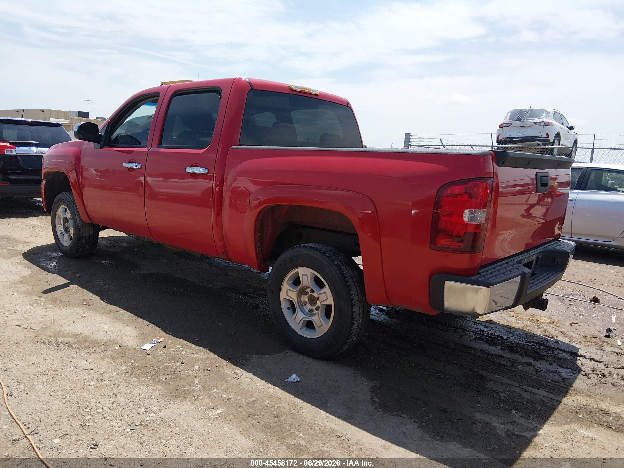 2011 Chevrolet Silverado 1500 Lt Red vin: 1GCPKSE30BF157664