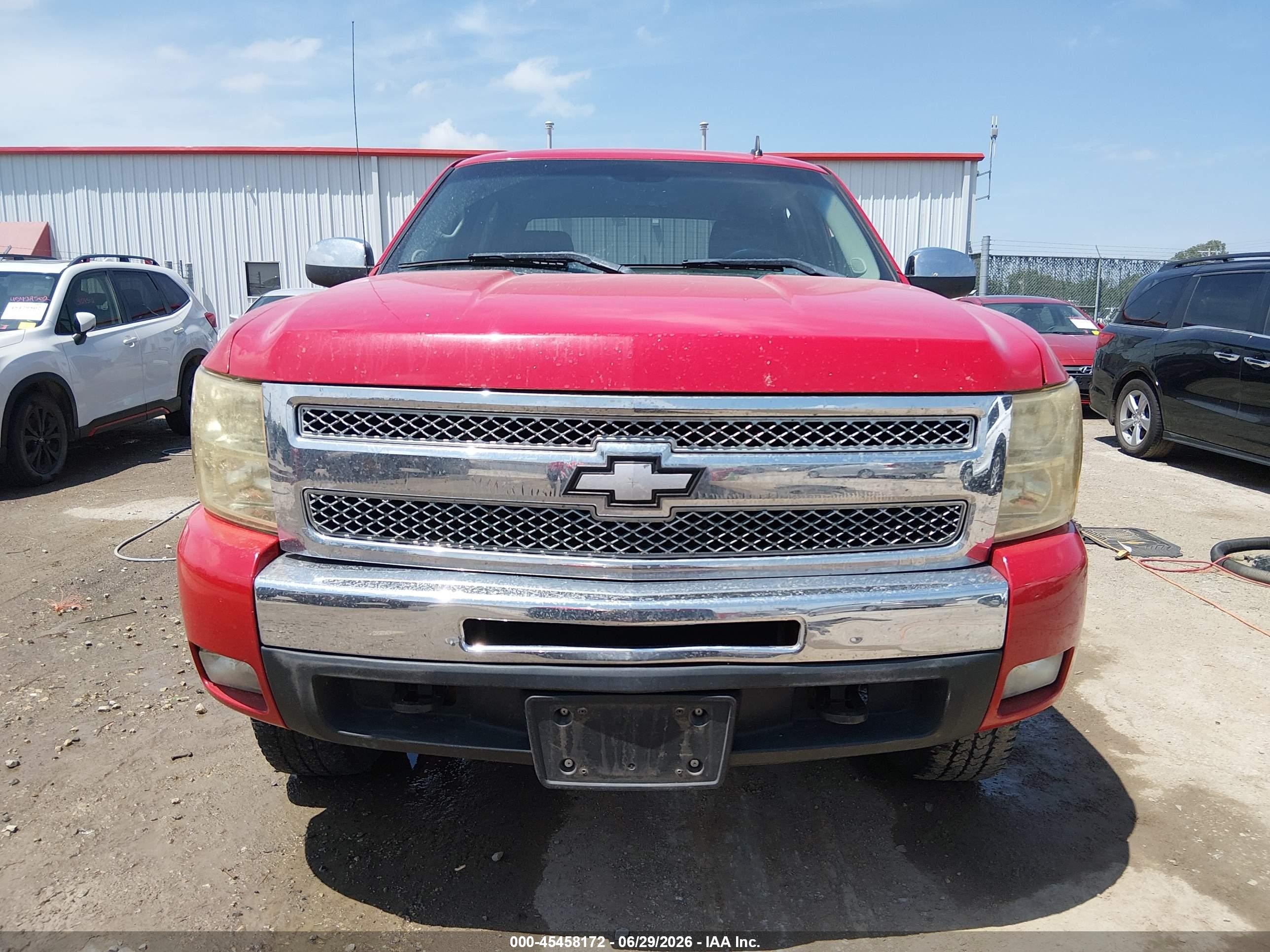 2011 Chevrolet Silverado 1500 Lt Red vin: 1GCPKSE30BF157664