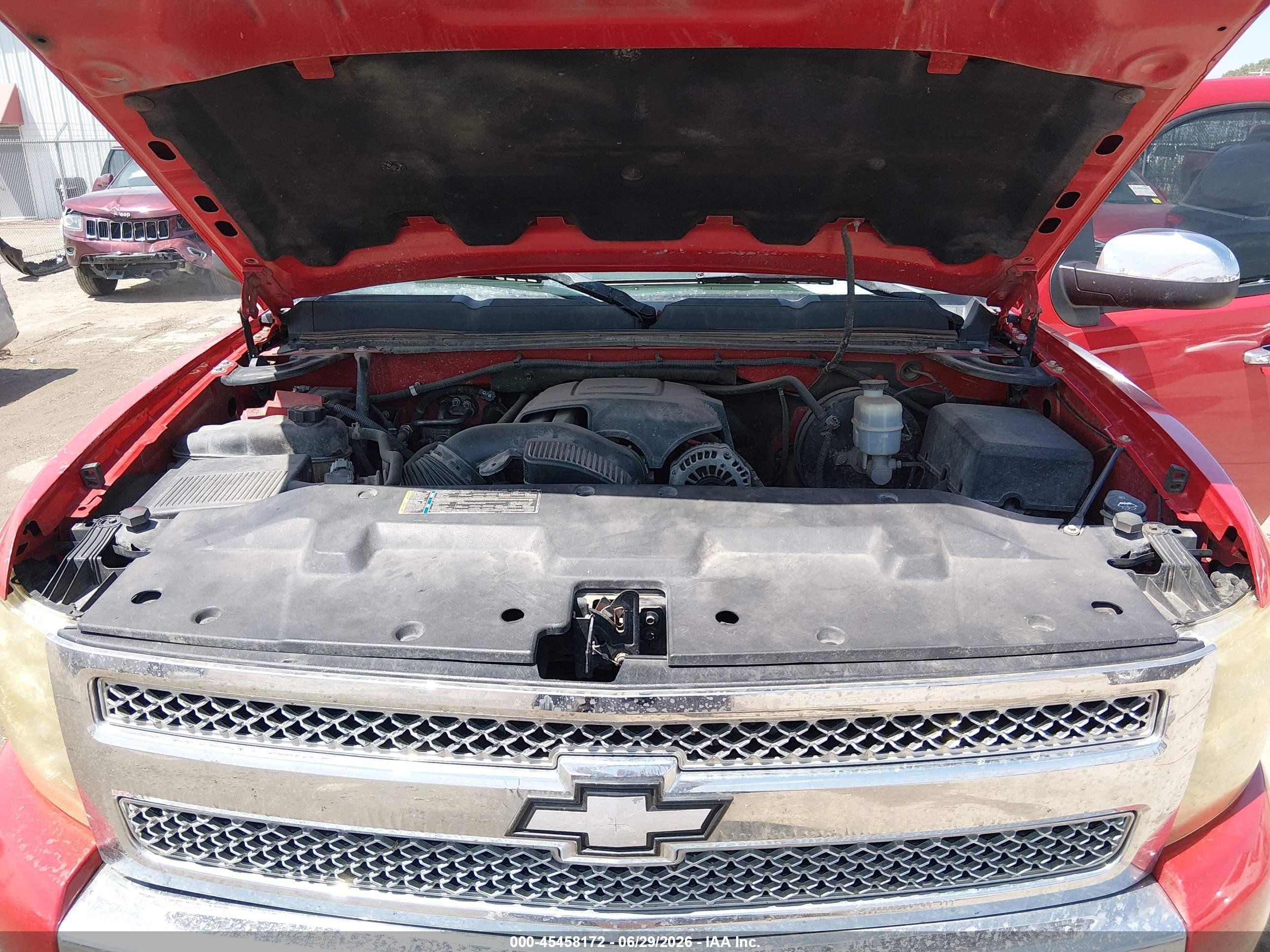 2011 Chevrolet Silverado 1500 Lt Red vin: 1GCPKSE30BF157664