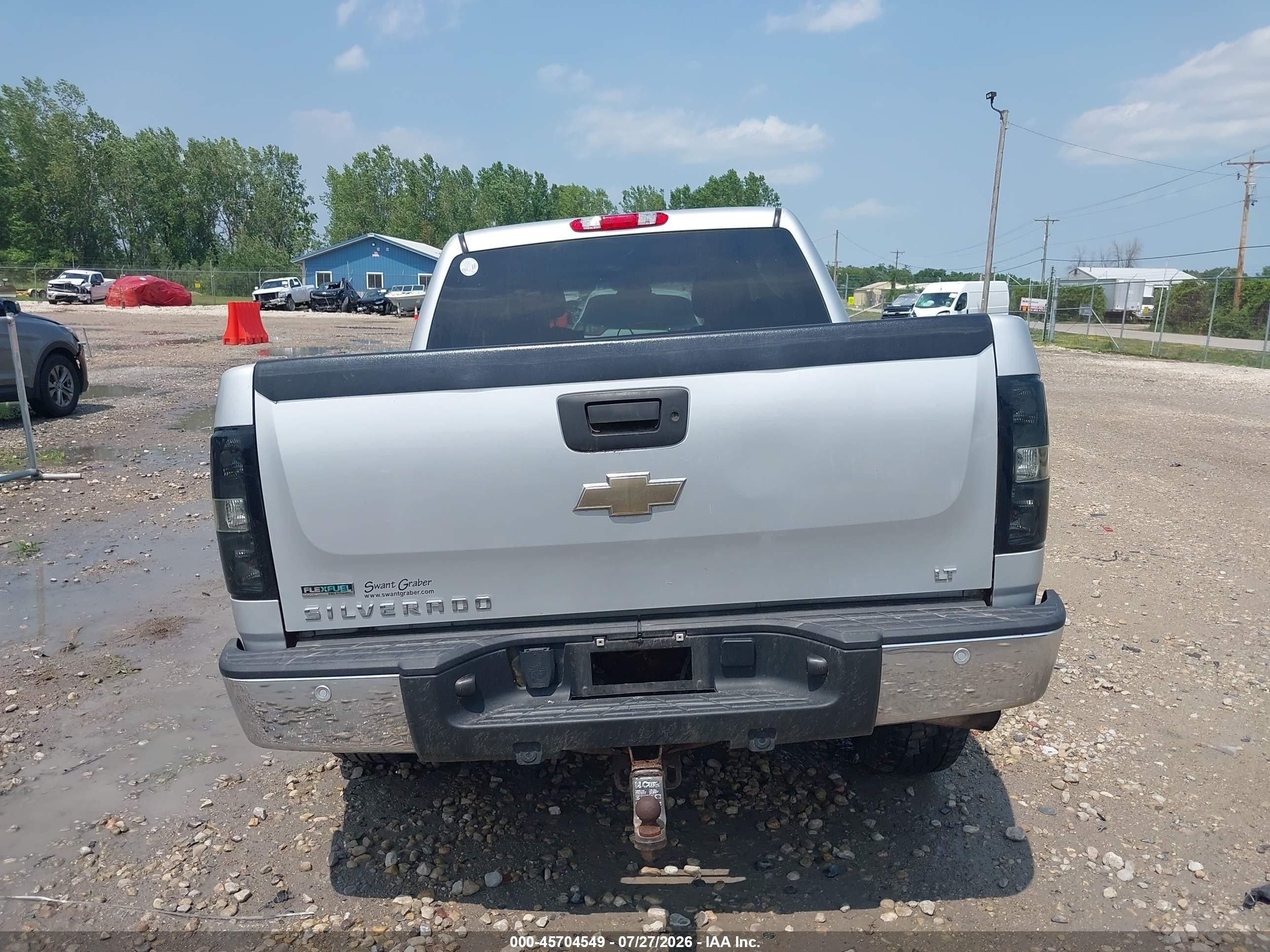 2011 Chevrolet Silverado 1500 Lt Silver vin: 1GCPKSE30BF226546