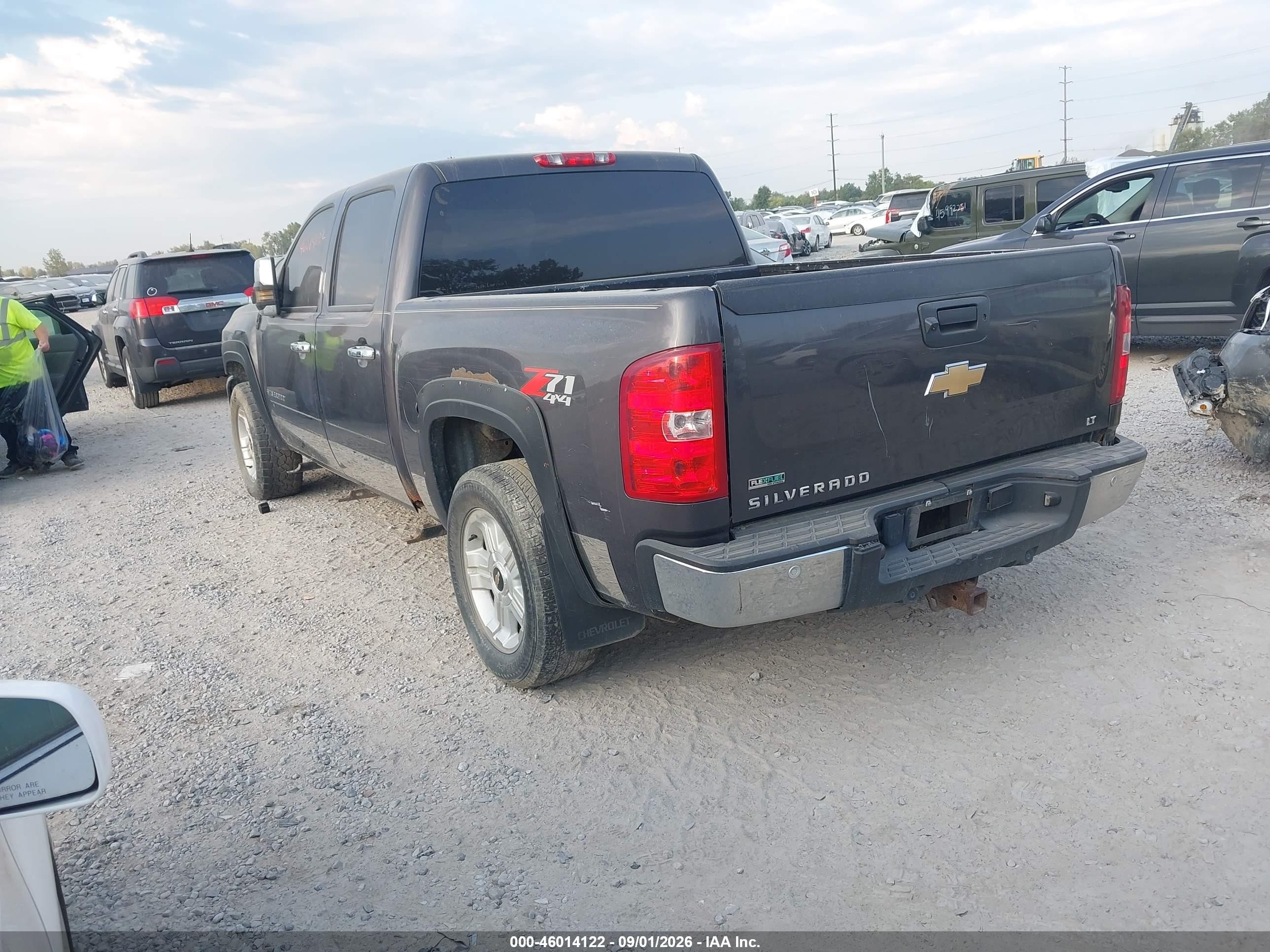 2011 Chevrolet Silverado 1500 Lt Gray vin: 1GCPKSE31BF163490
