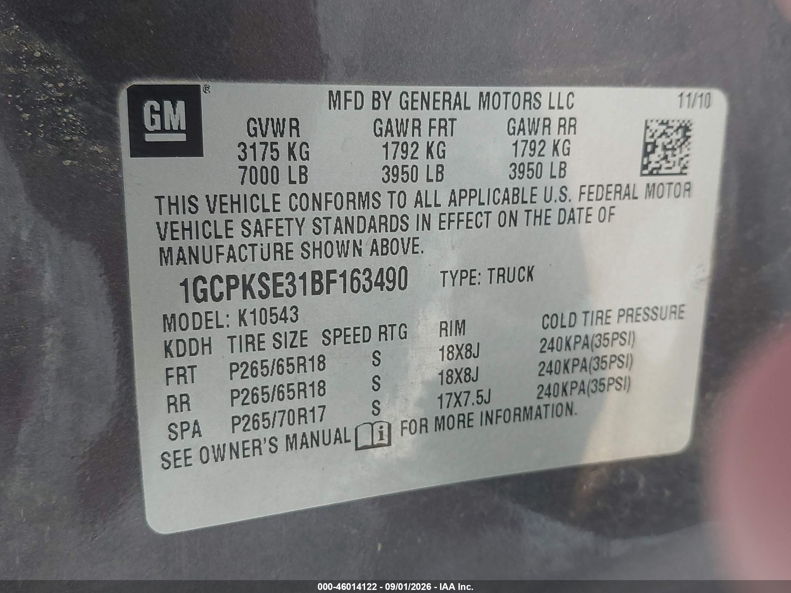 2011 Chevrolet Silverado 1500 Lt Gray vin: 1GCPKSE31BF163490