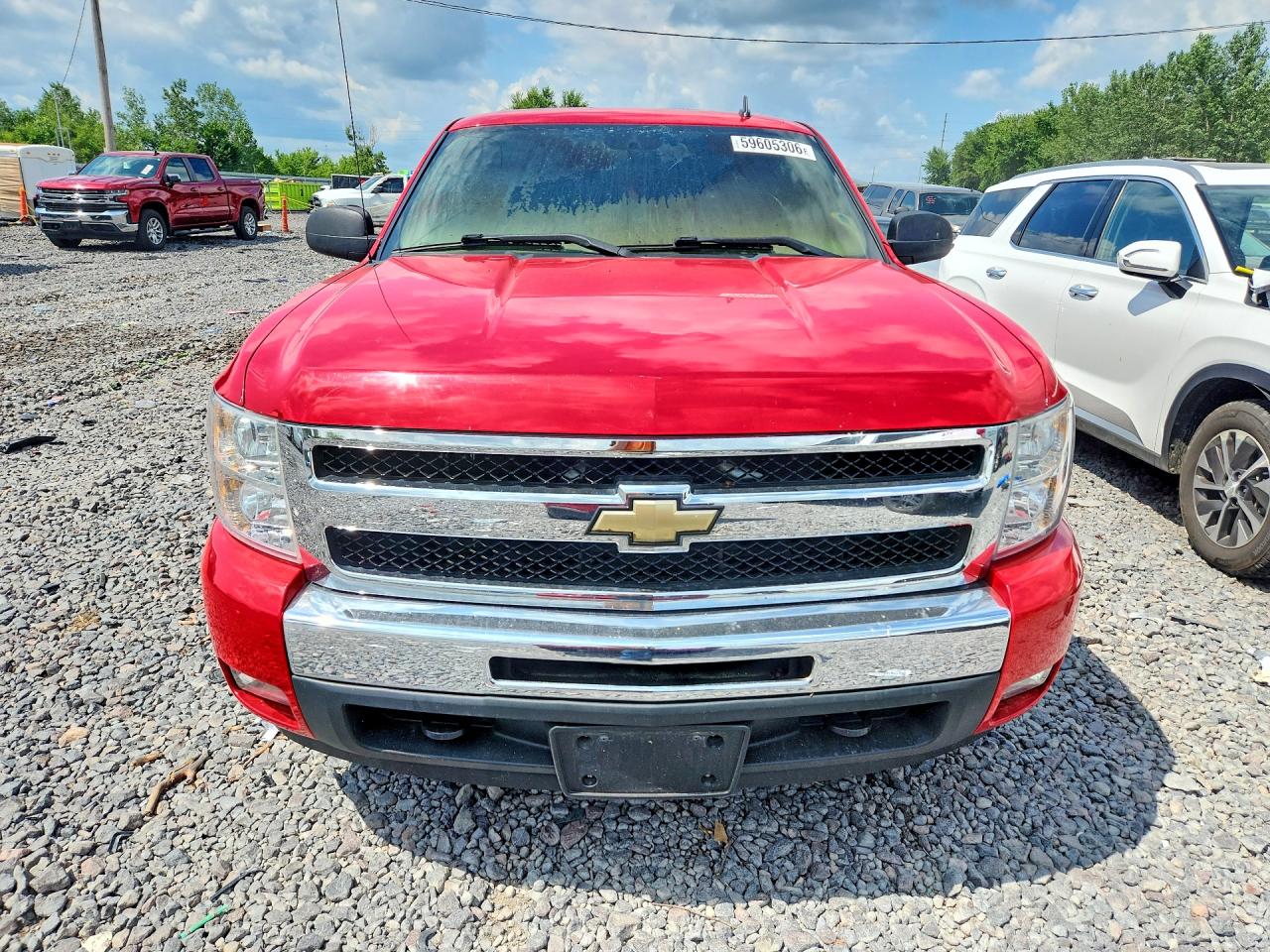 2011 Chevrolet Silverado K1500 Lt Красный vin: 1GCPKSE32BF156144