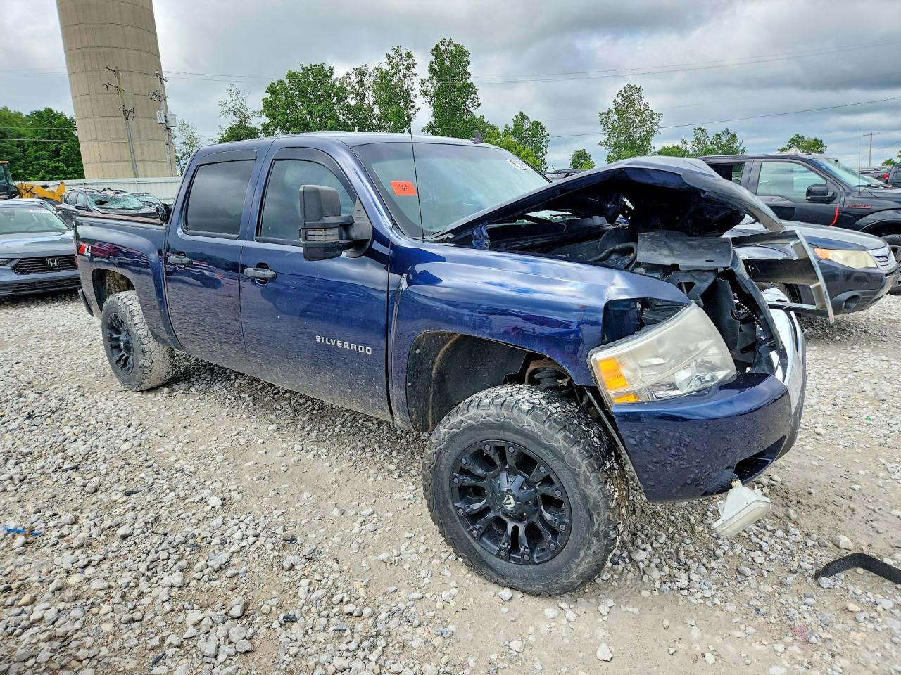 2011 Chevrolet Silverado K1500 Lt Blue vin: 1GCPKSE32BF209909