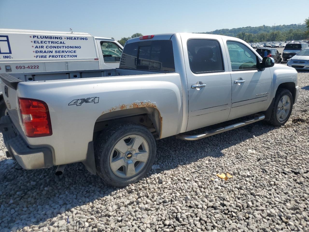 2011 Chevrolet Silverado K1500 Lt Серебряный vin: 1GCPKSE34BF160633