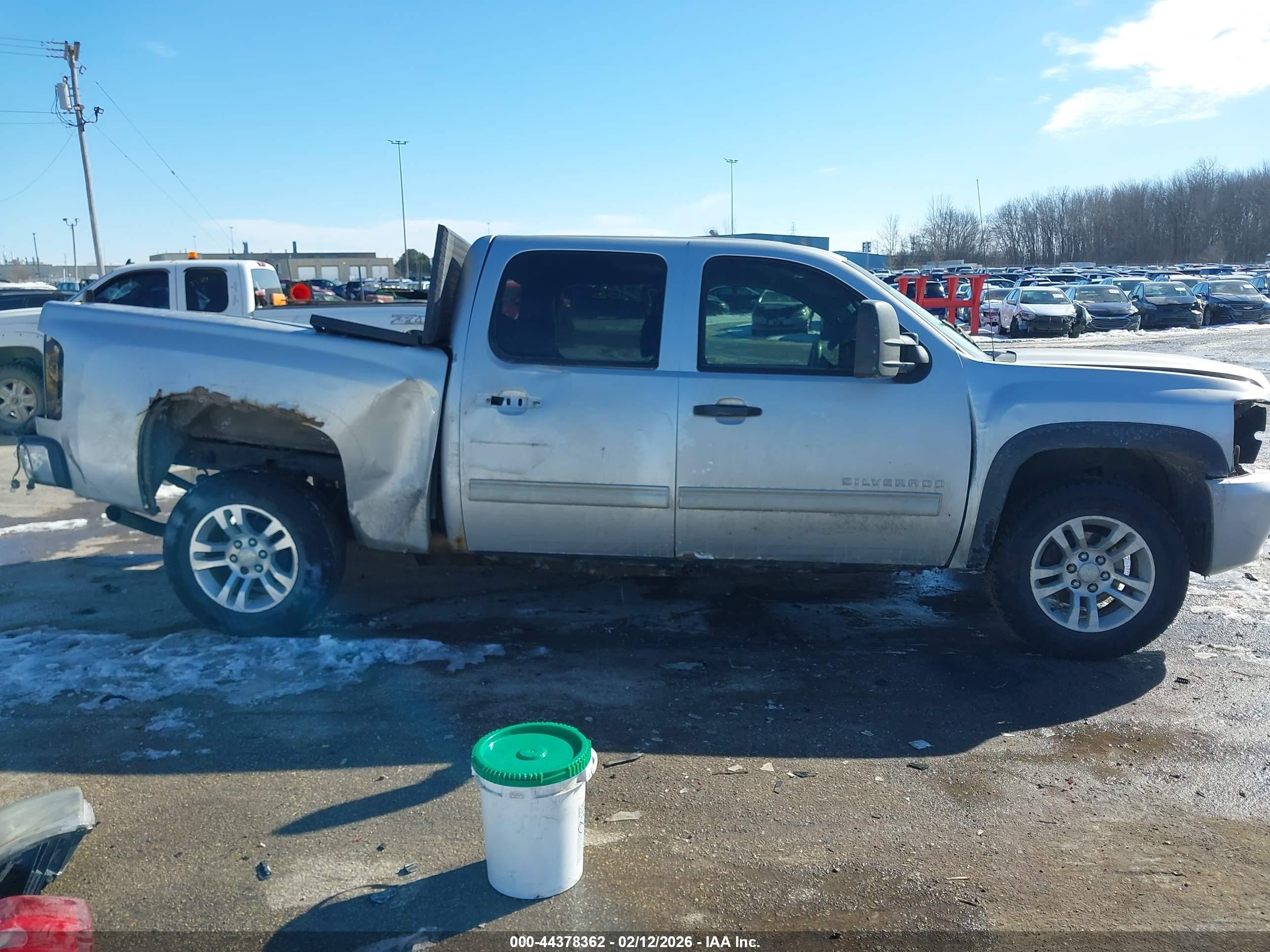 2011 Chevrolet Silverado 1500 Lt Gray vin: 1GCPKSE36BF128444