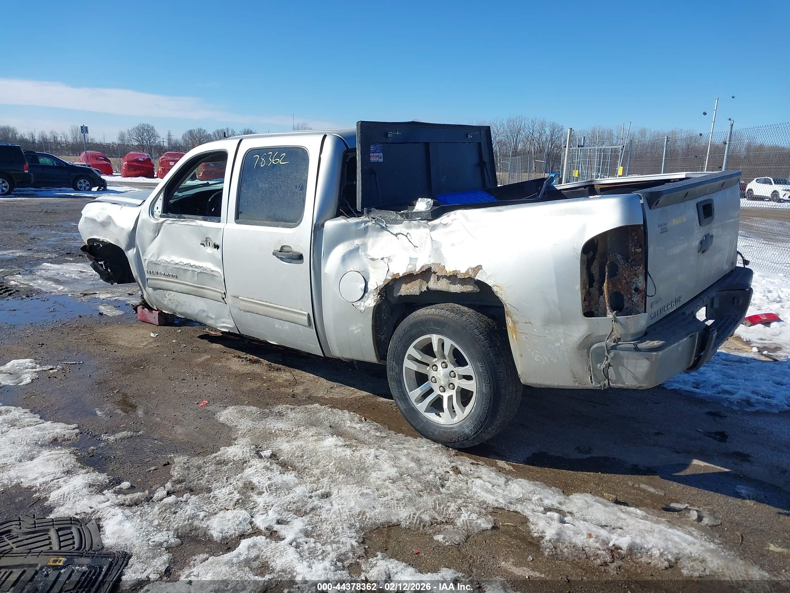 2011 Chevrolet Silverado 1500 Lt Gray vin: 1GCPKSE36BF128444