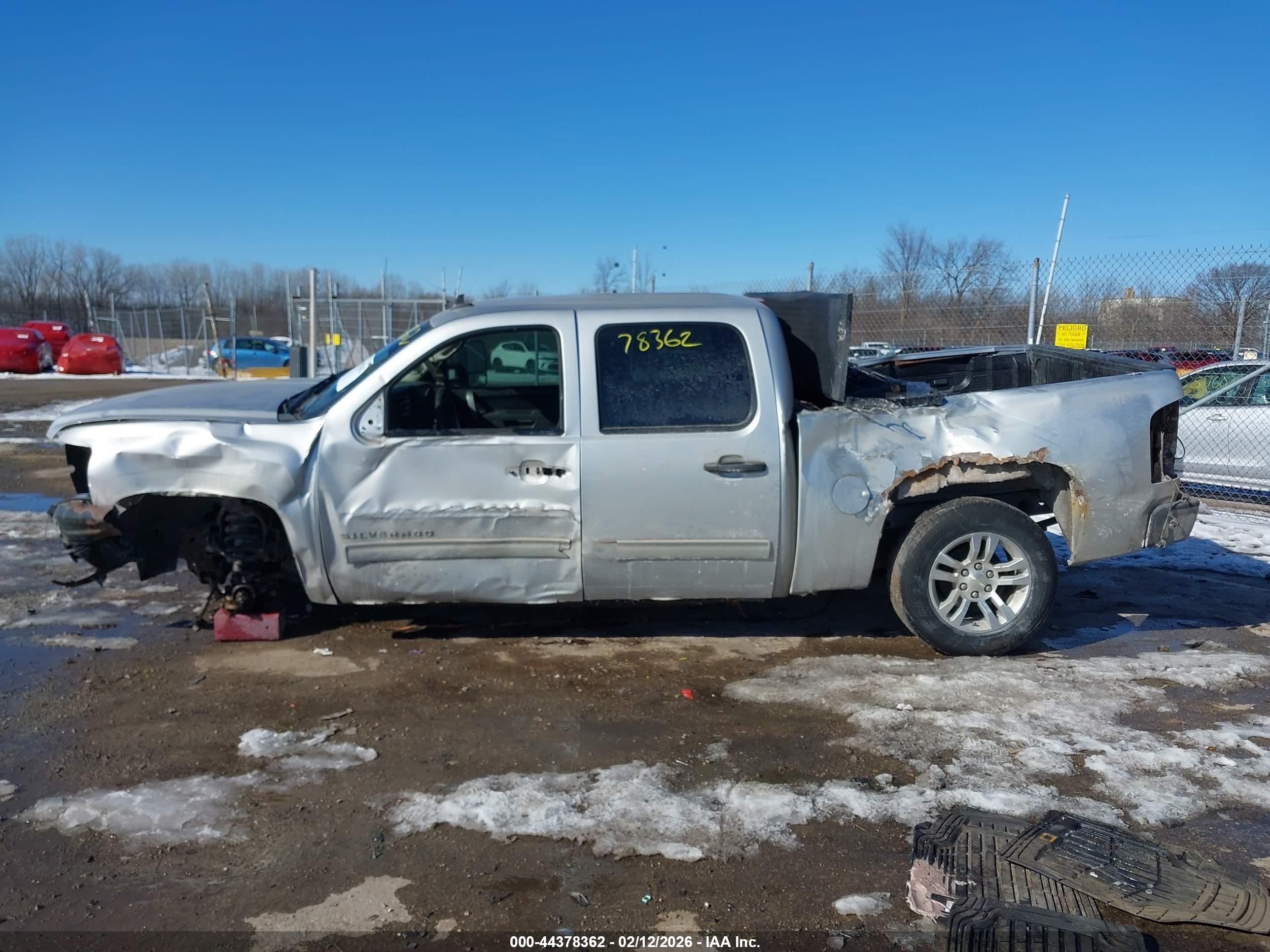 2011 Chevrolet Silverado 1500 Lt Gray vin: 1GCPKSE36BF128444