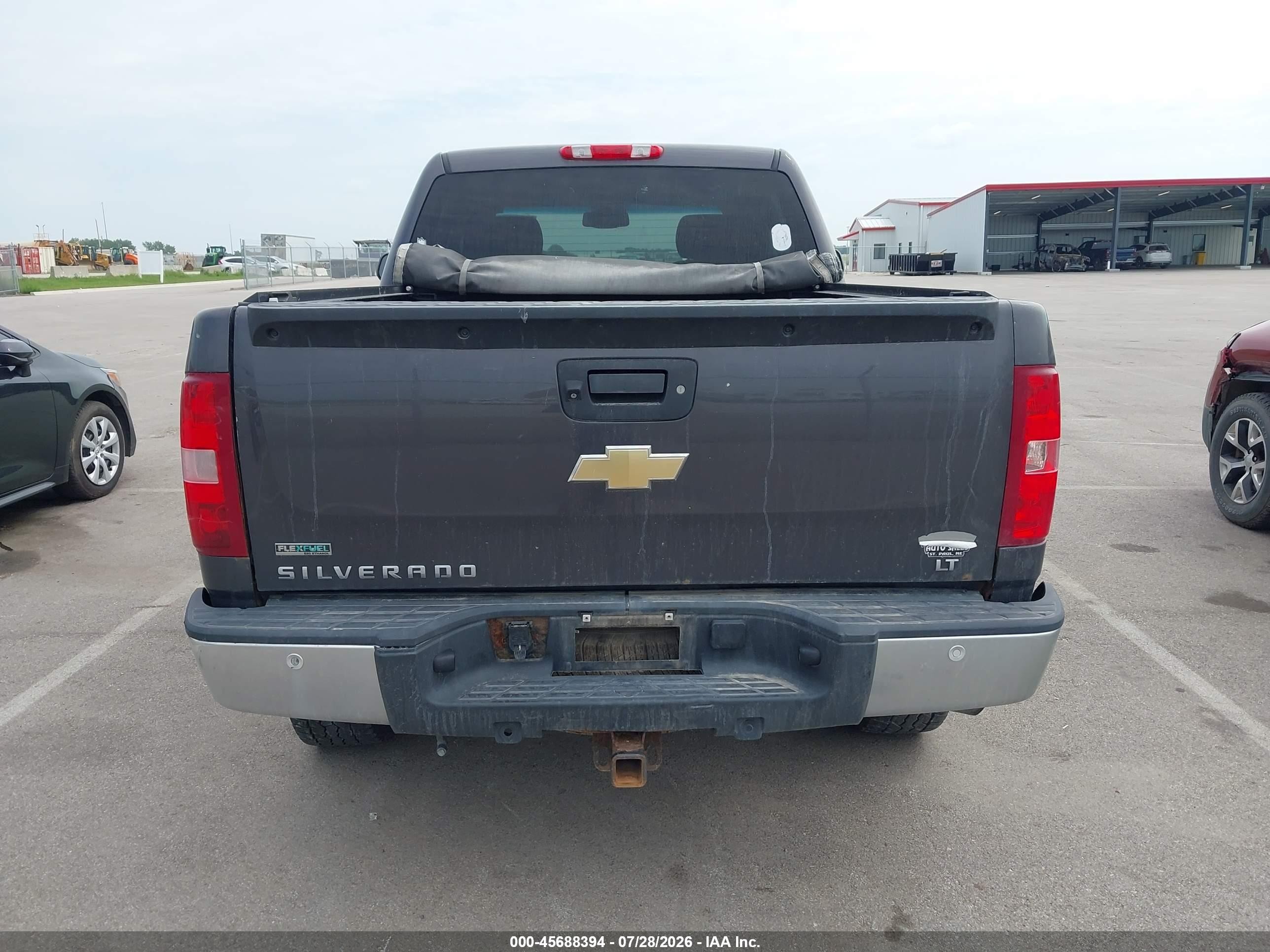 2011 Chevrolet Silverado 1500 Lt Gray vin: 1GCPKSE36BF188420