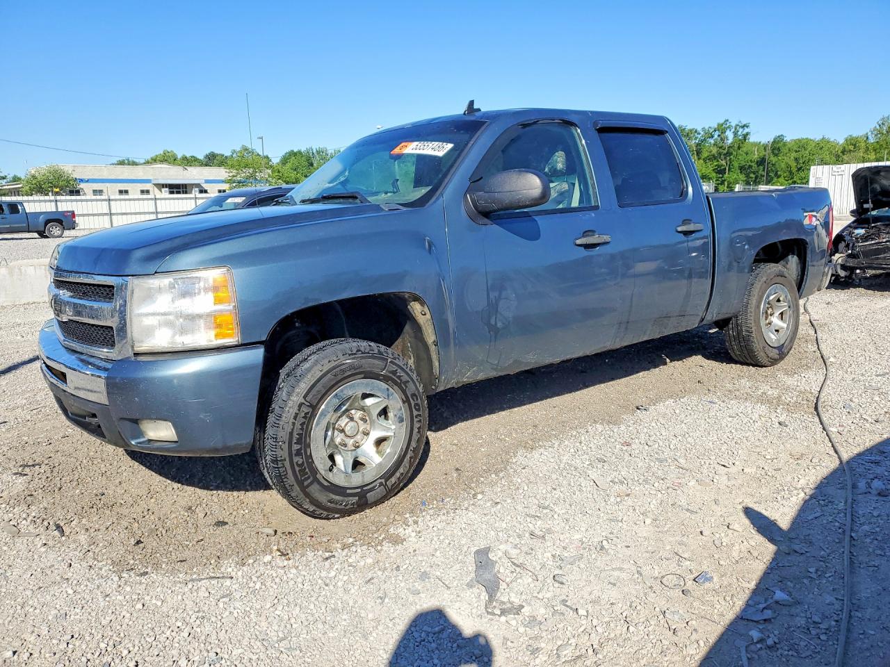 2011 Chevrolet Silverado K1500 Lt Teal vin: 1GCPKSE36BF225207