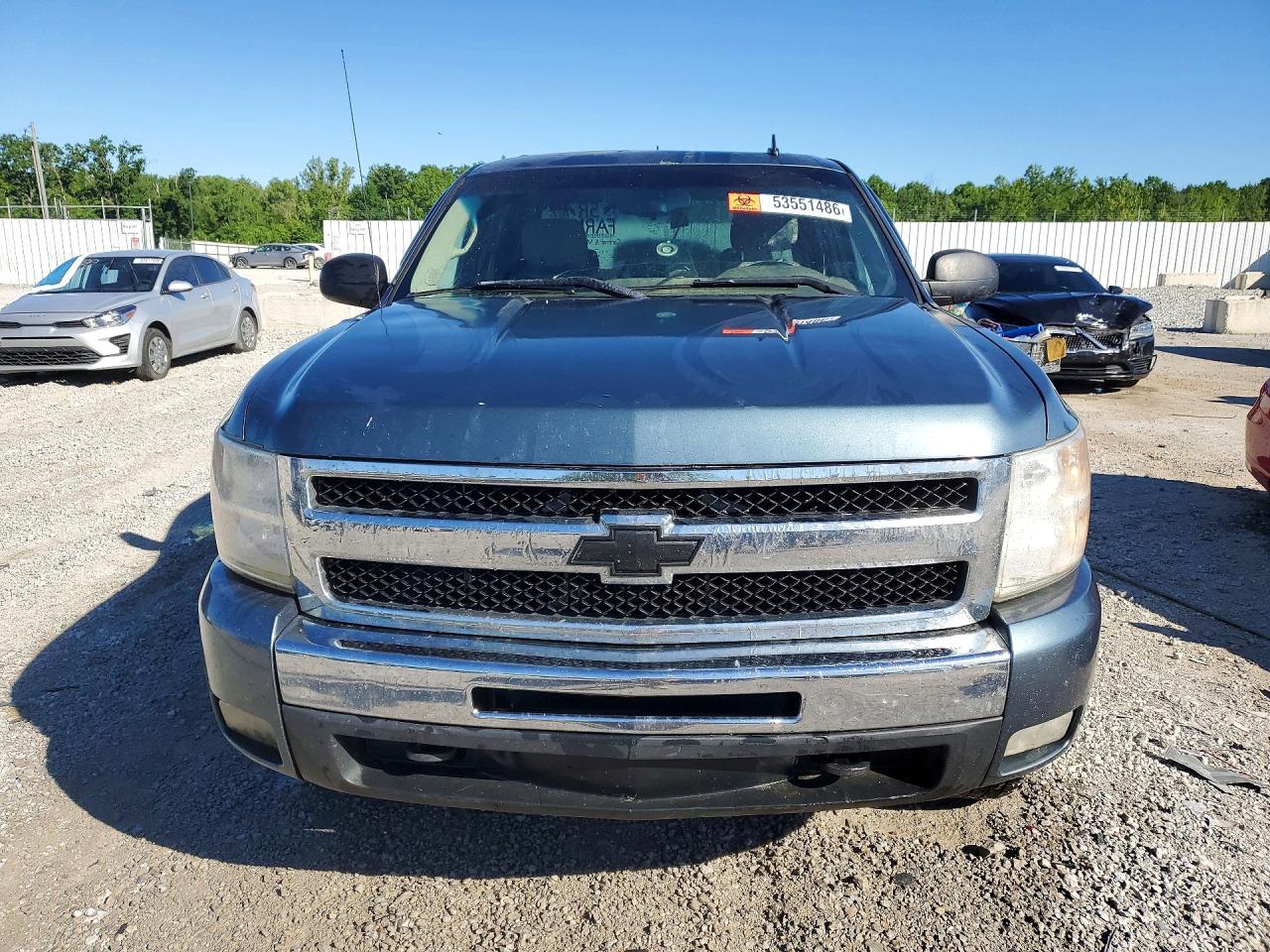 2011 Chevrolet Silverado K1500 Lt Бирюзовый vin: 1GCPKSE36BF225207