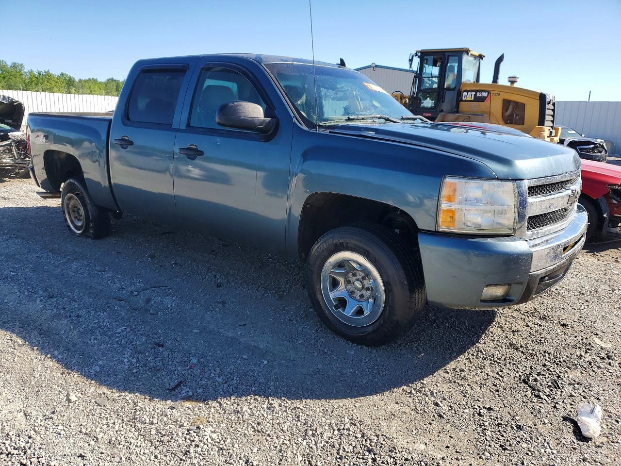 2011 Chevrolet Silverado K1500 Lt Бирюзовый vin: 1GCPKSE36BF225207