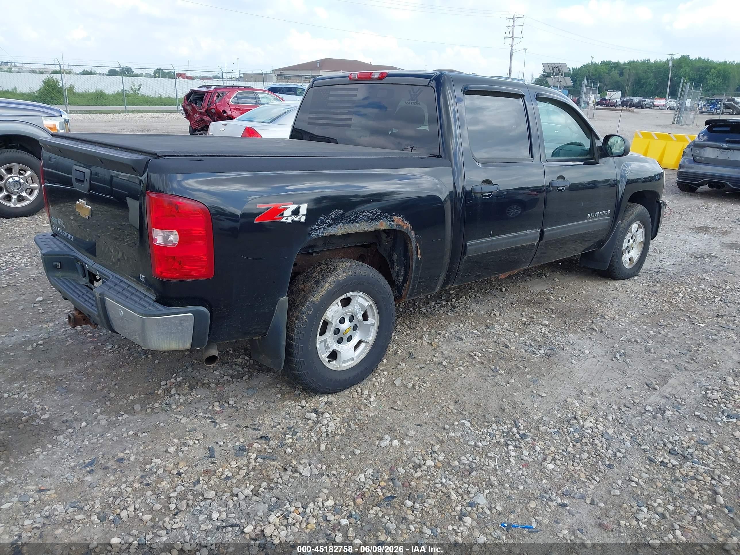 2011 Chevrolet Silverado 1500 Lt Черный vin: 1GCPKSE3XBF148518