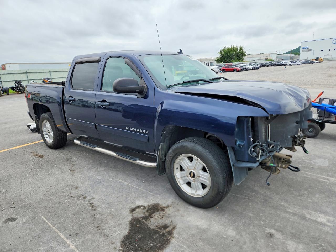 2011 Chevrolet Silverado K1500 Lt Blue vin: 1GCPKSE3XBF209902