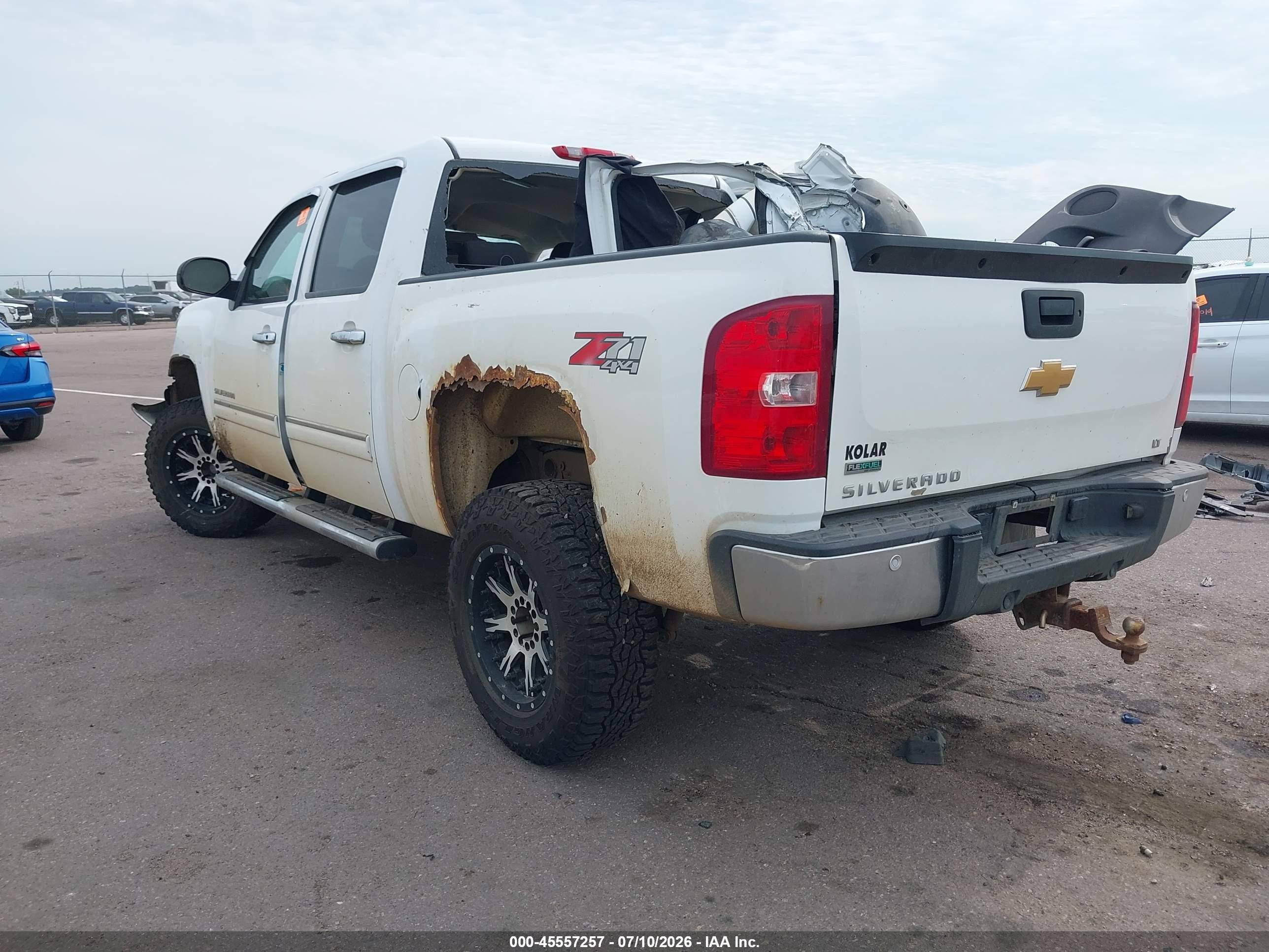 2012 Chevrolet Silverado 1500 Lt Белый vin: 1GCPKSE70CF103303