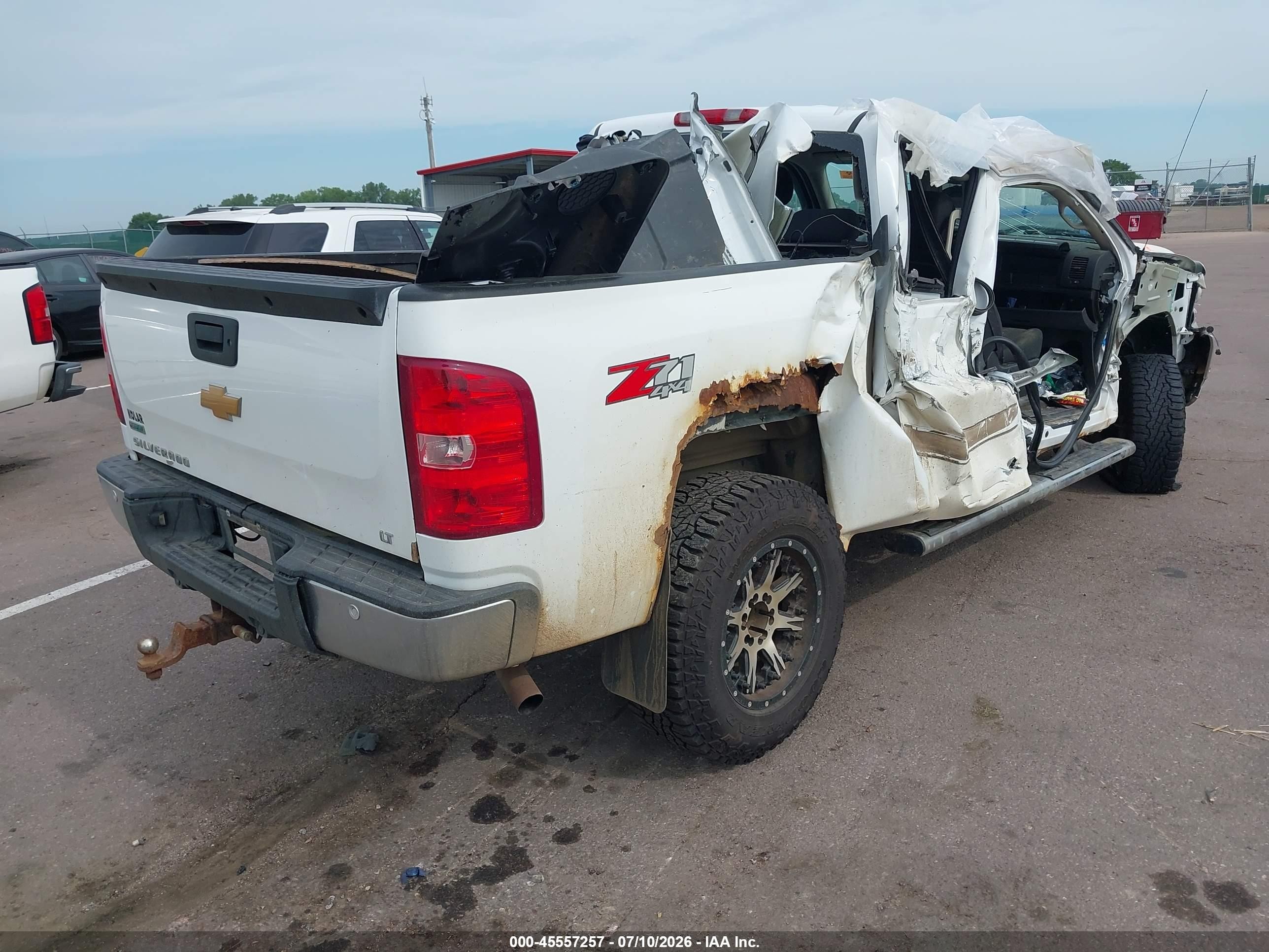 2012 Chevrolet Silverado 1500 Lt Белый vin: 1GCPKSE70CF103303