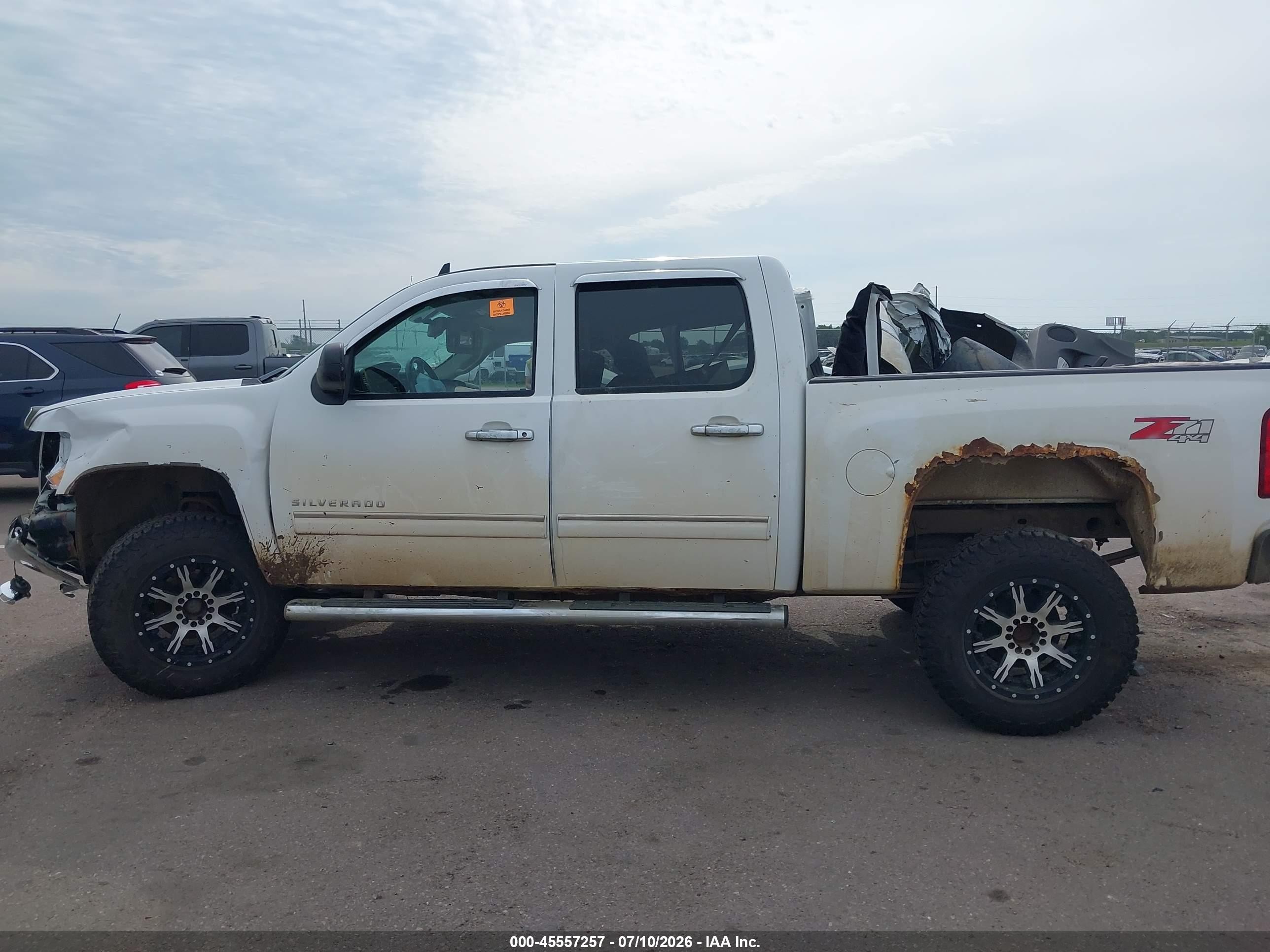 2012 Chevrolet Silverado 1500 Lt Белый vin: 1GCPKSE70CF103303