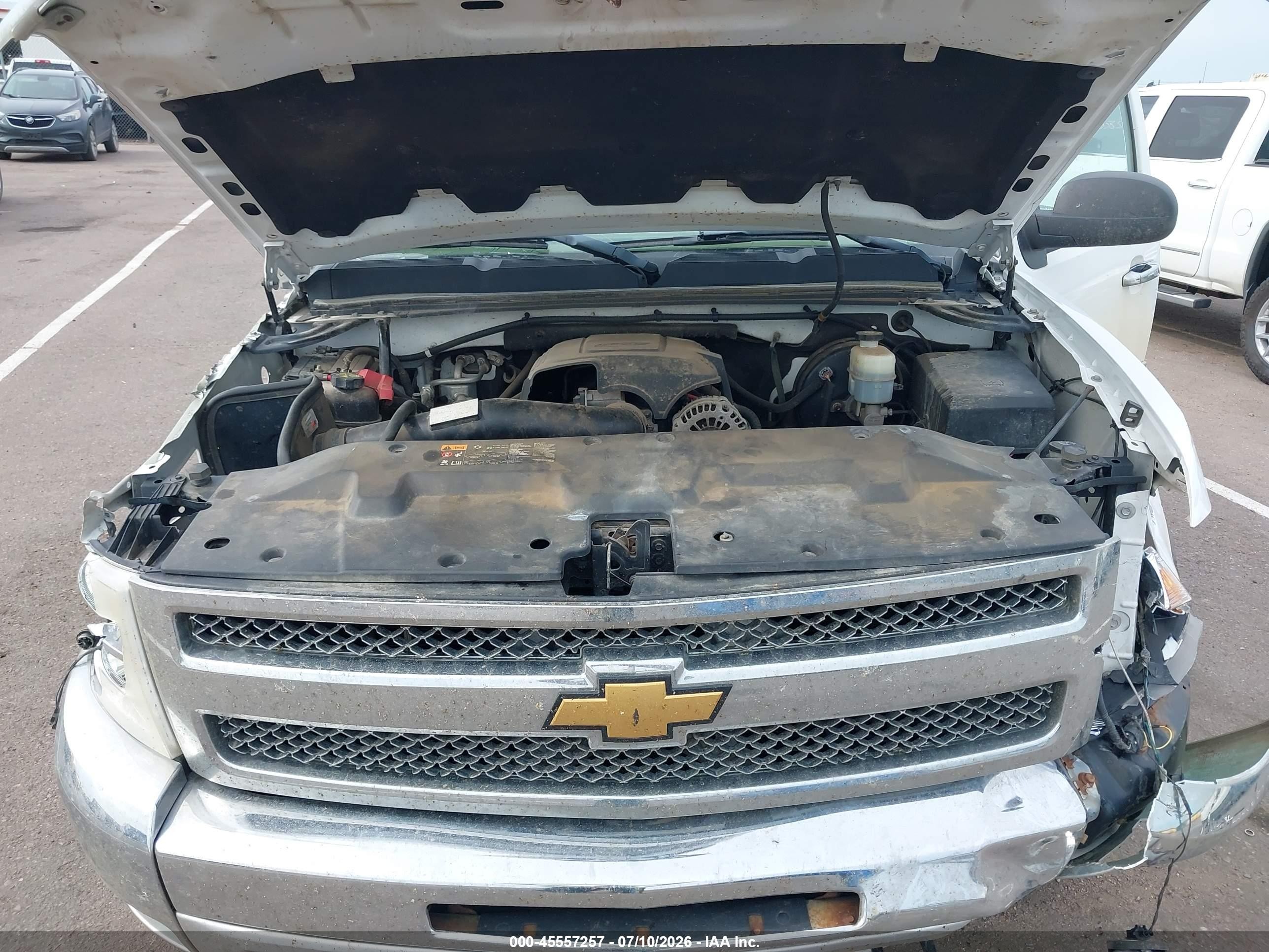 2012 Chevrolet Silverado 1500 Lt Белый vin: 1GCPKSE70CF103303