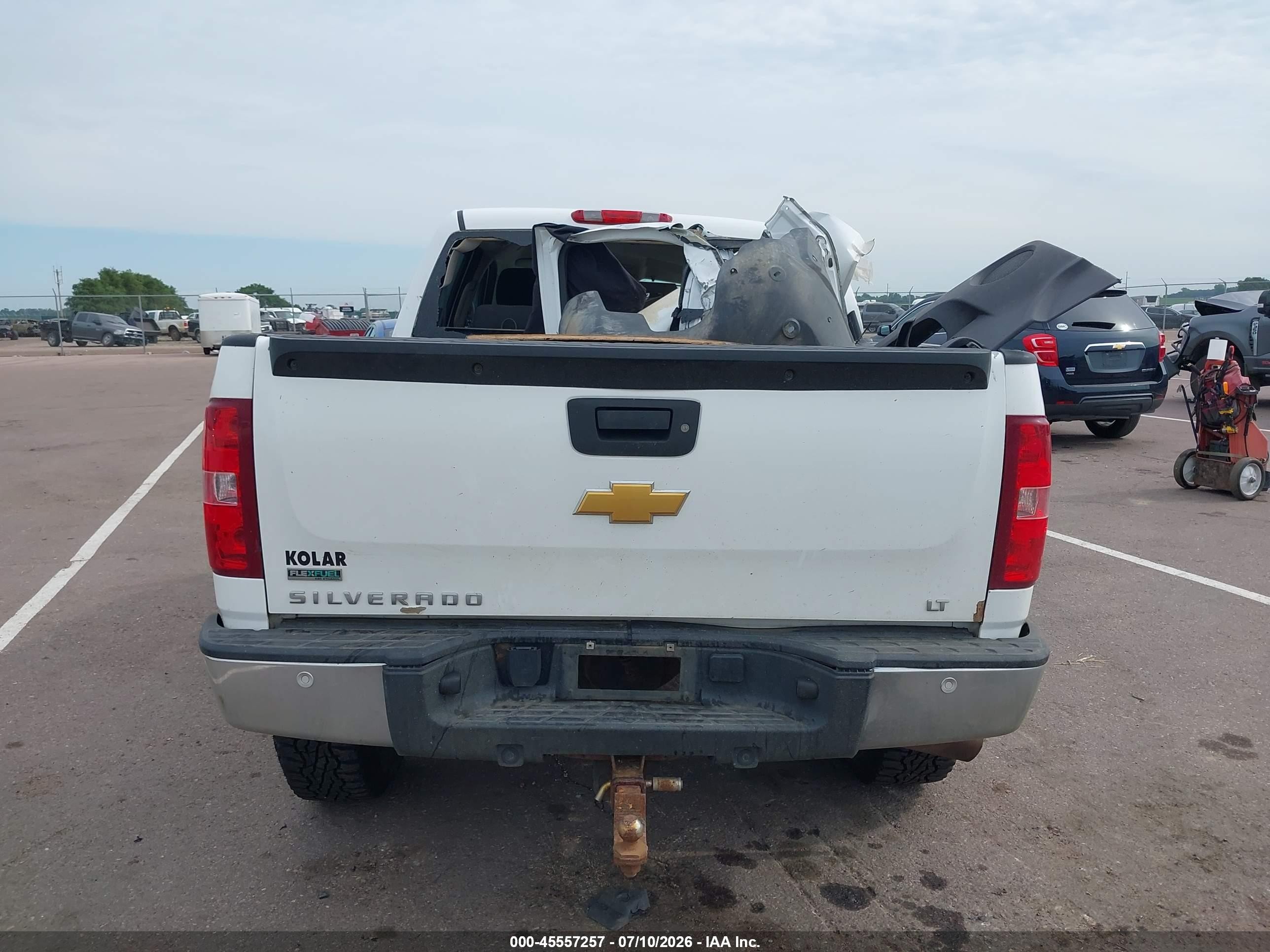 2012 Chevrolet Silverado 1500 Lt Белый vin: 1GCPKSE70CF103303