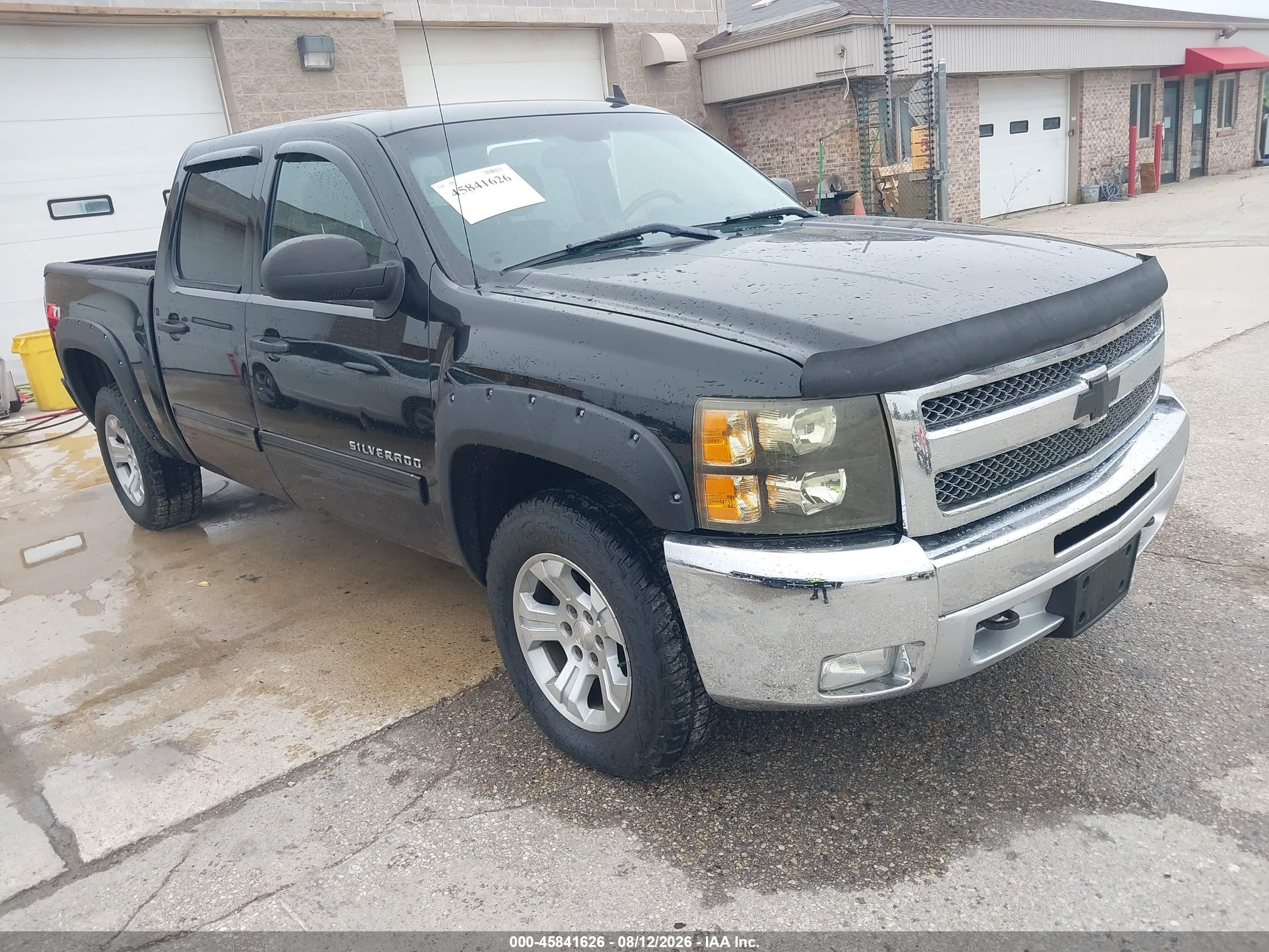 2012 Chevrolet Silverado 1500 Lt Черный vin: 1GCPKSE70CF109571