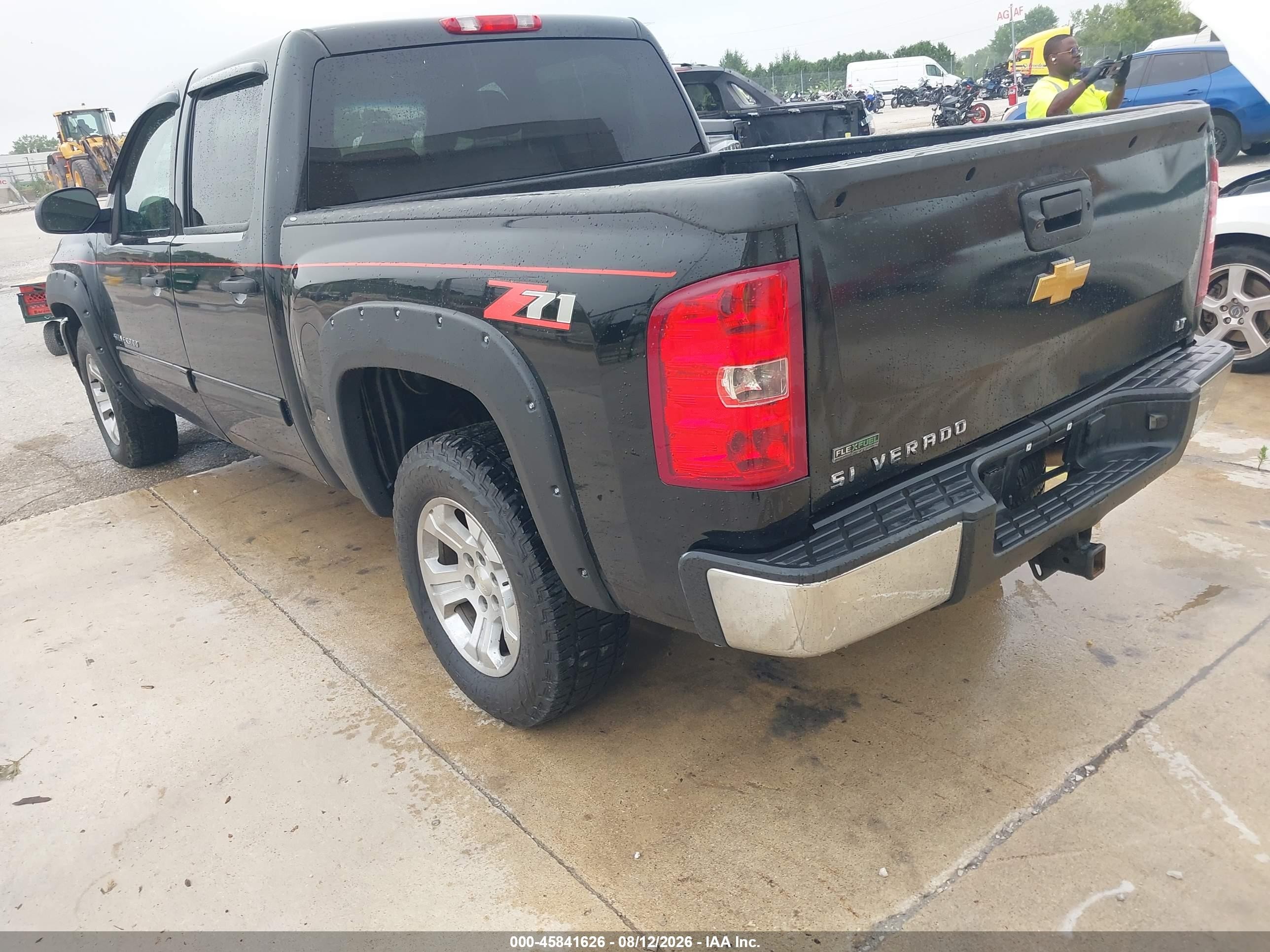 2012 Chevrolet Silverado 1500 Lt Черный vin: 1GCPKSE70CF109571