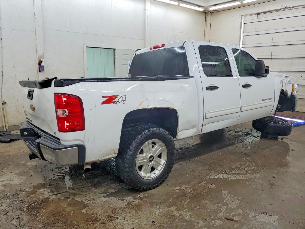 2012 Chevrolet Silverado K1500 Lt White vin: 1GCPKSE70CF124698