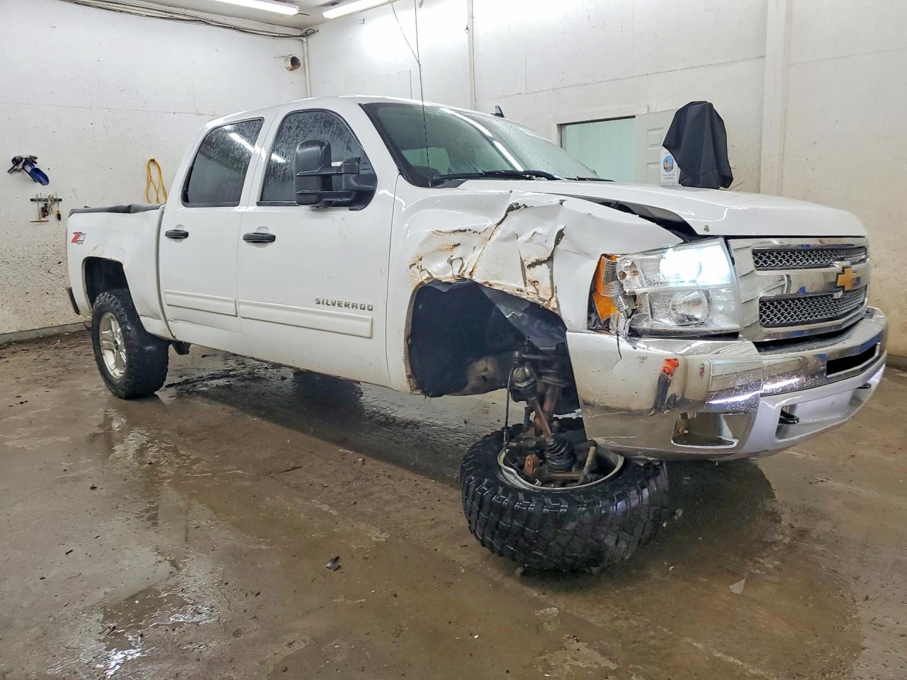 2012 Chevrolet Silverado K1500 Lt White vin: 1GCPKSE70CF124698