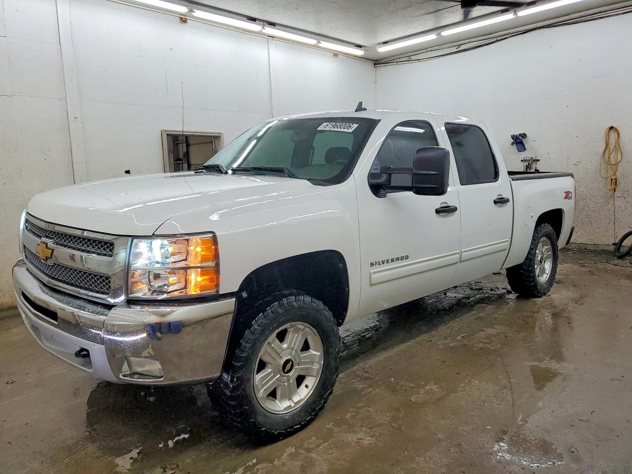 2012 Chevrolet Silverado K1500 Lt White vin: 1GCPKSE70CF124698