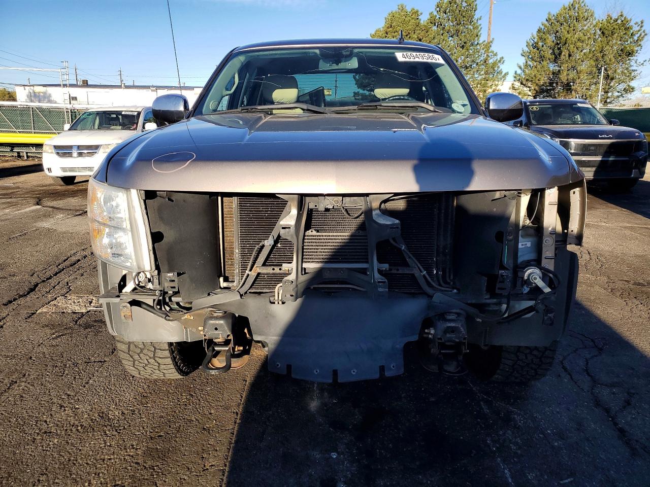 2012 Chevrolet Silverado K1500 Lt Gray vin: 1GCPKSE70CF143641