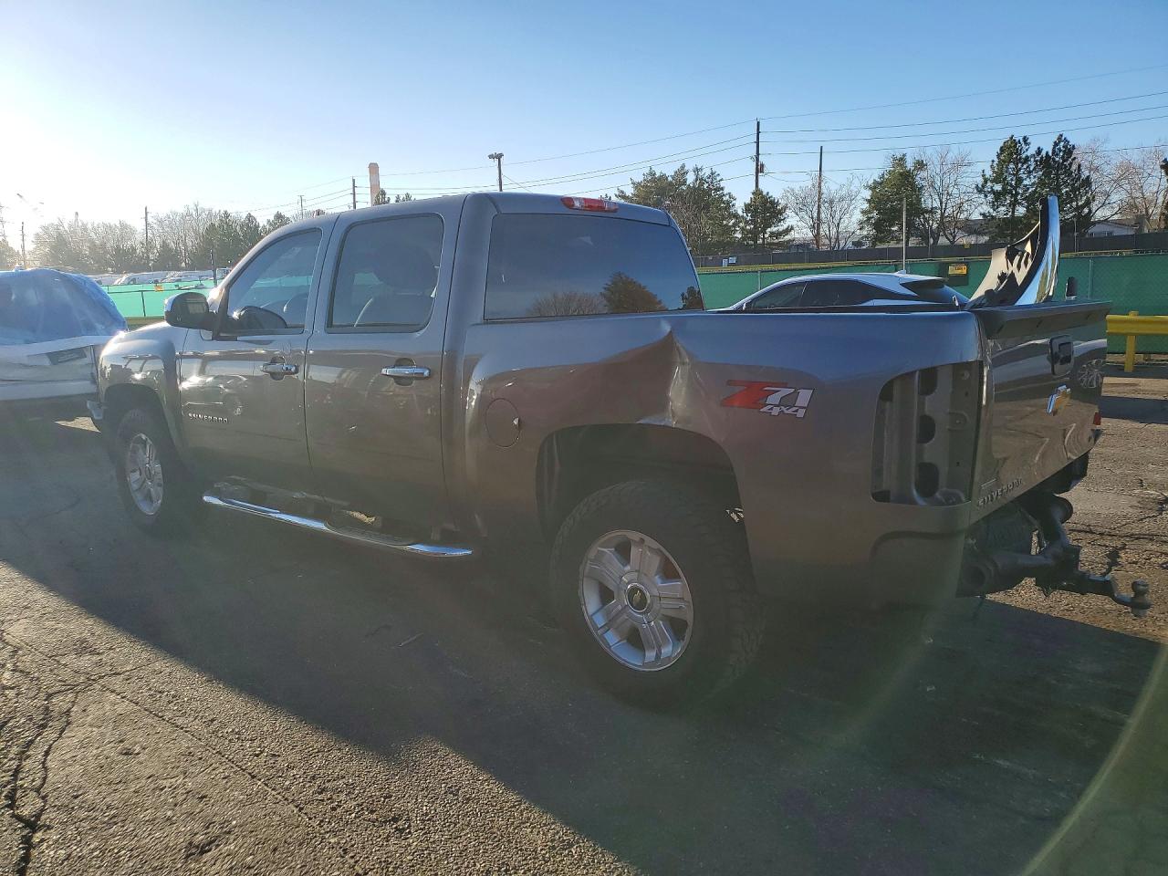 2012 Chevrolet Silverado K1500 Lt Gray vin: 1GCPKSE70CF143641