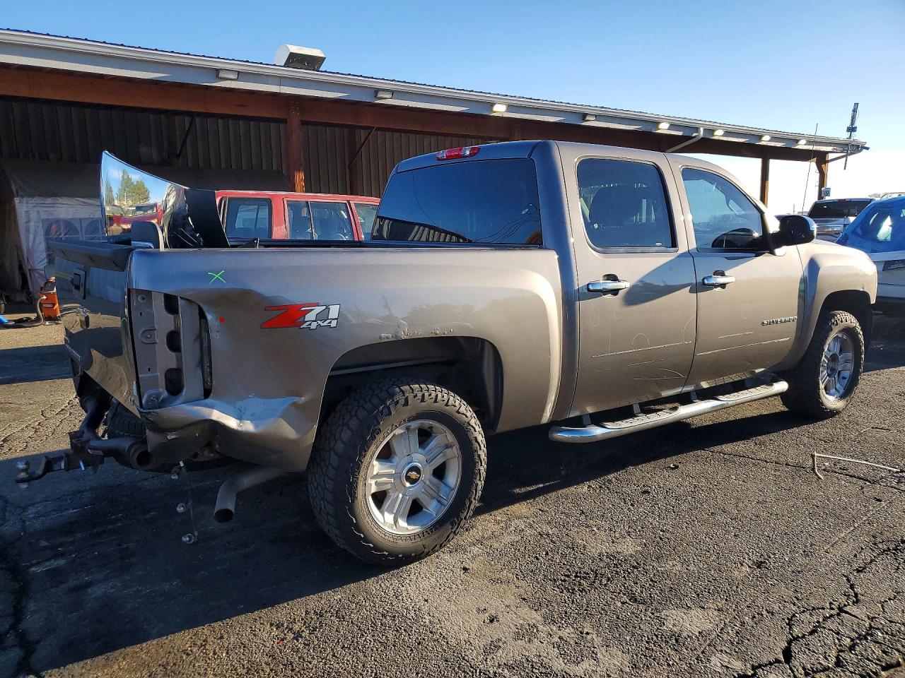 2012 Chevrolet Silverado K1500 Lt Gray vin: 1GCPKSE70CF143641